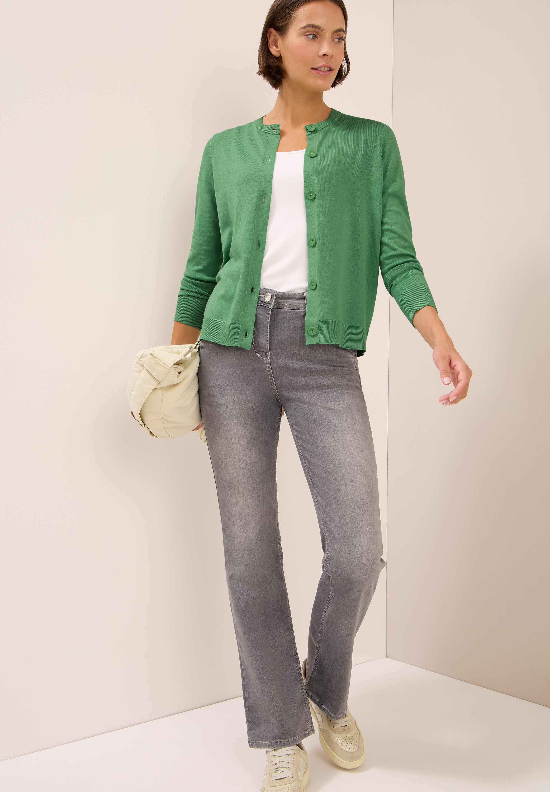 Cecil Veste en tricot mit Knopfleiste