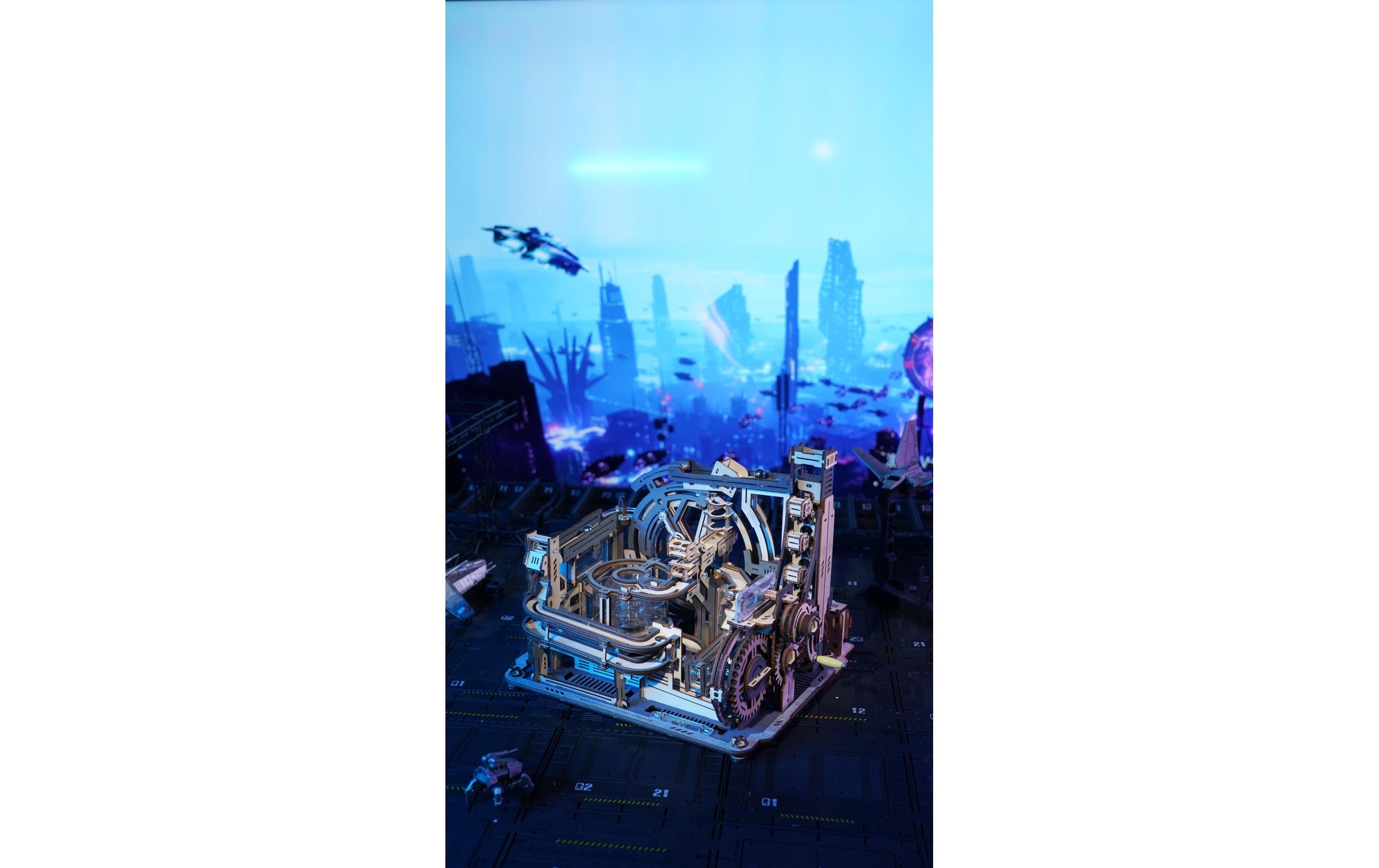 Spielbausteine »RoboTime Marble Spaceport 472-teilig«
