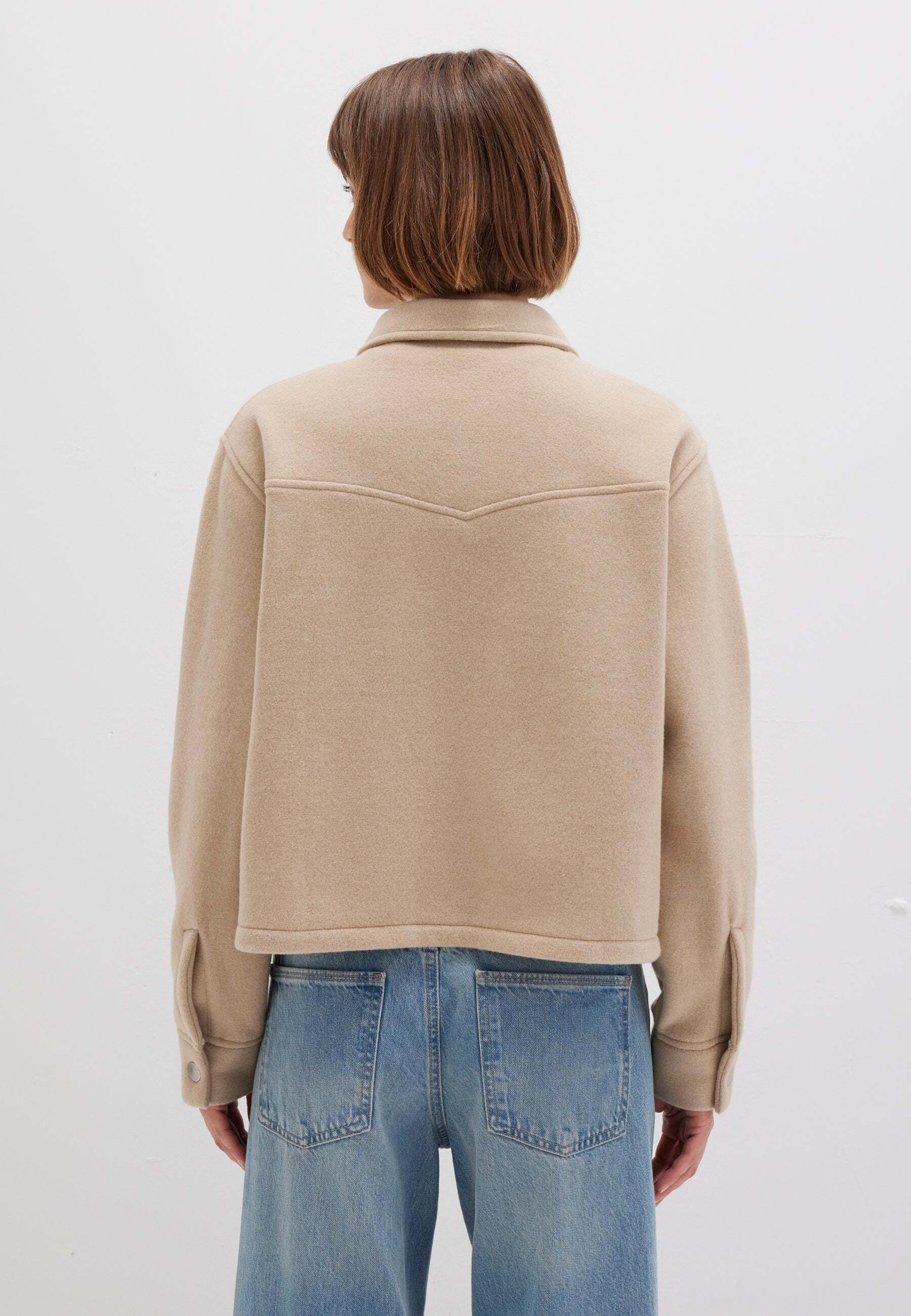 Mavi Kurzjacke »Mavi Jacke Button Sweatshirt«