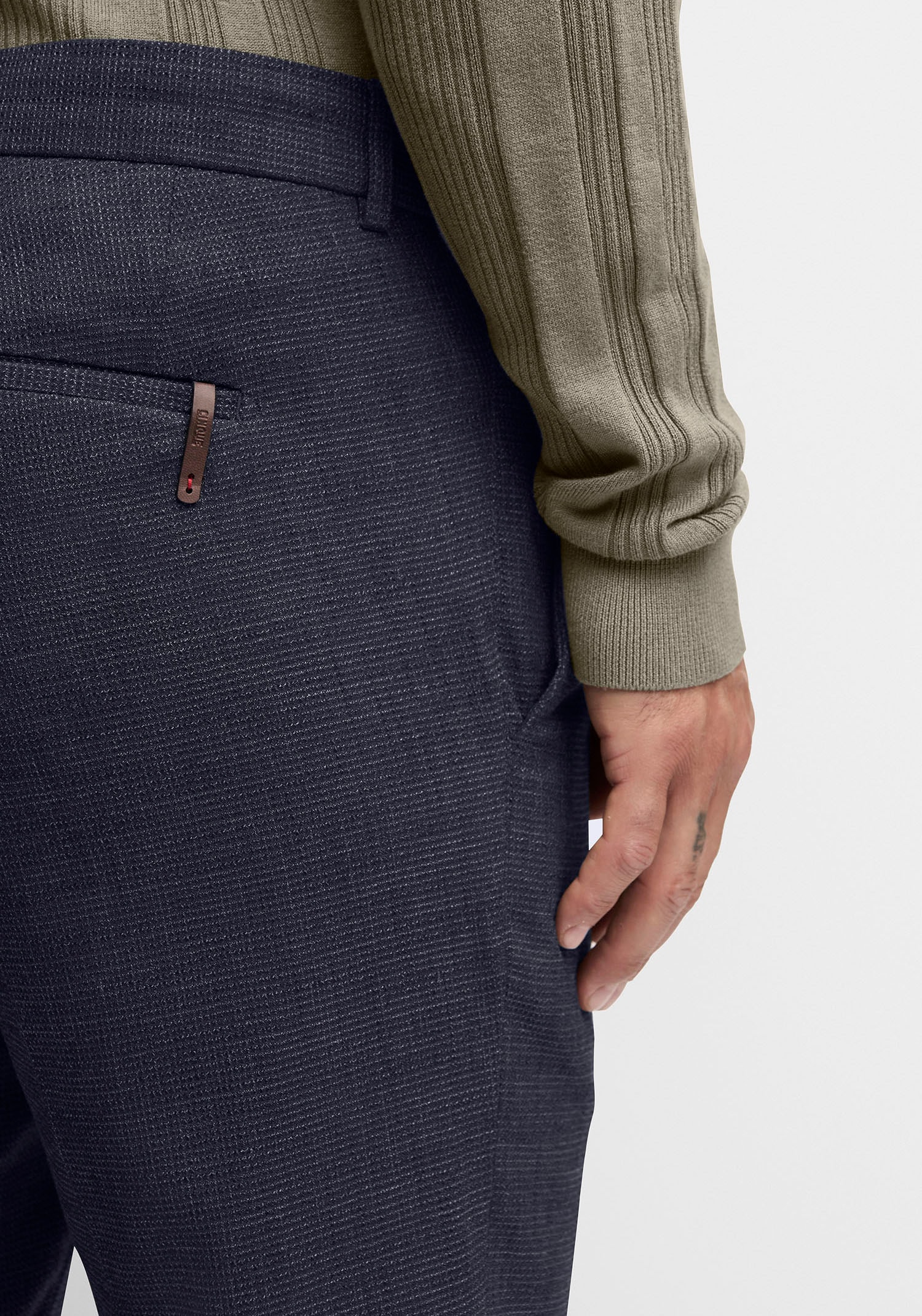 Cinque Pantalon de costume »CIBRAVO«  in dezentem Muster, Slim Fit