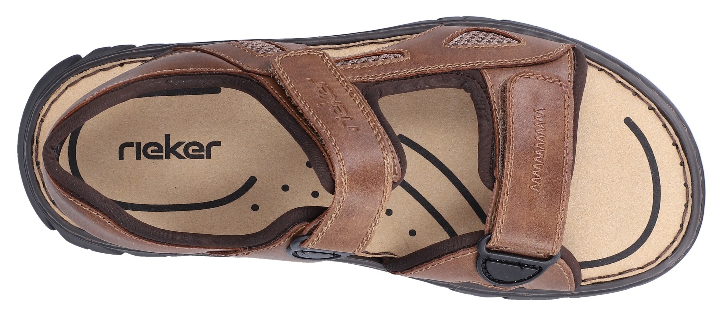 Rieker Sandale  Chaussure d'été, chaussure à scratch, sandale d'extérieur, style trekking