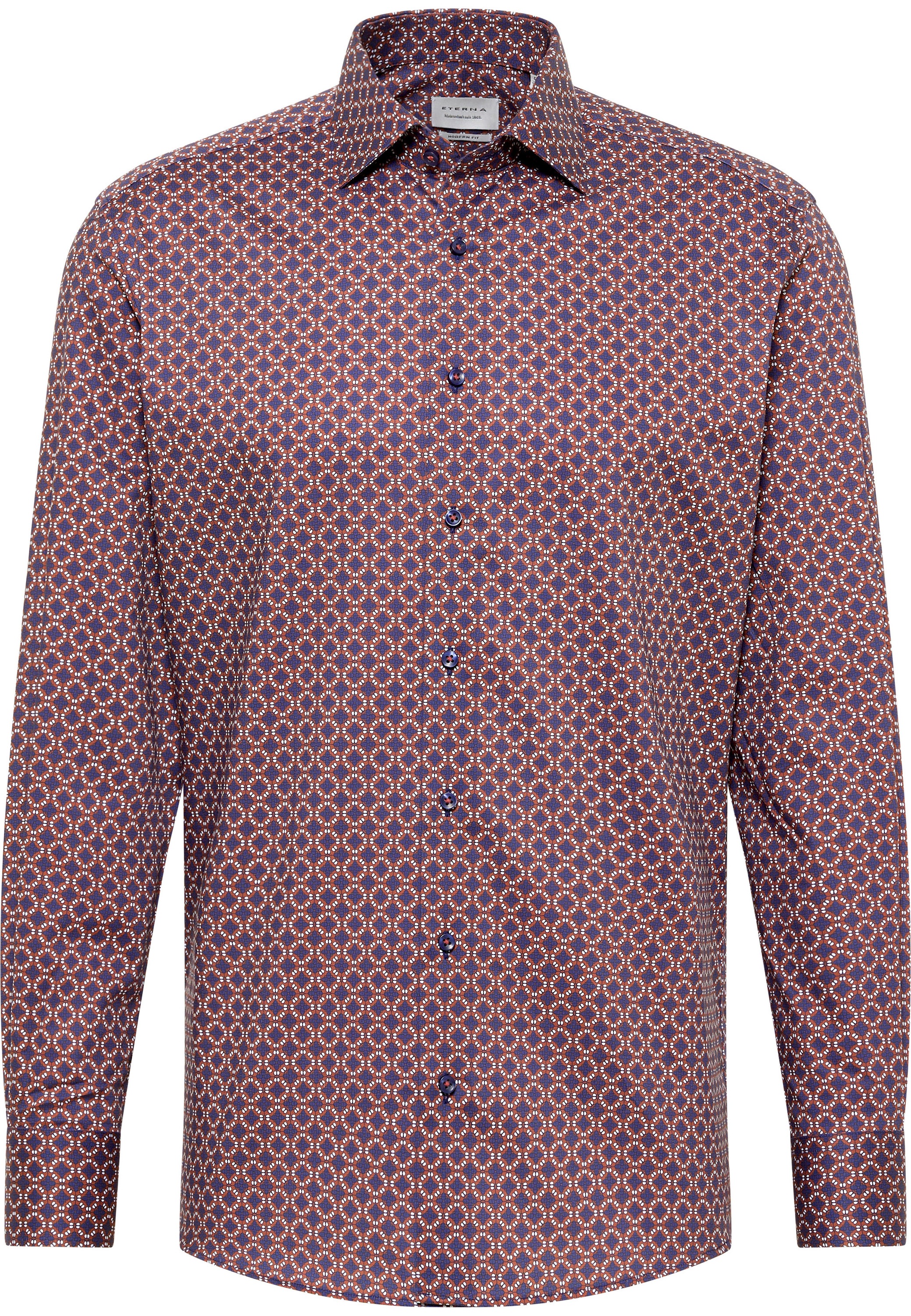 Eterna Langarmhemd »MODERN FIT« NON IRON (bügelfrei)