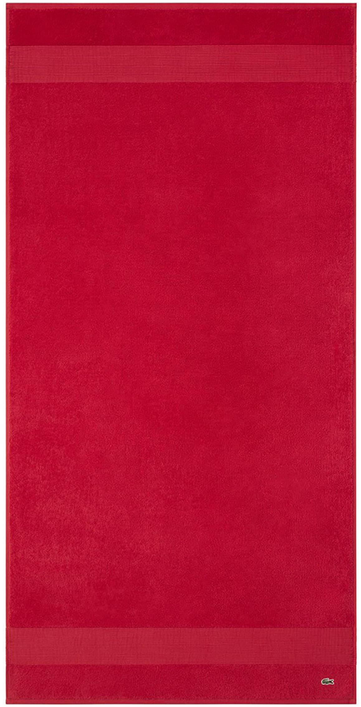 Lacoste Duschtuch »LLECROCO« mit Label-Applikationen