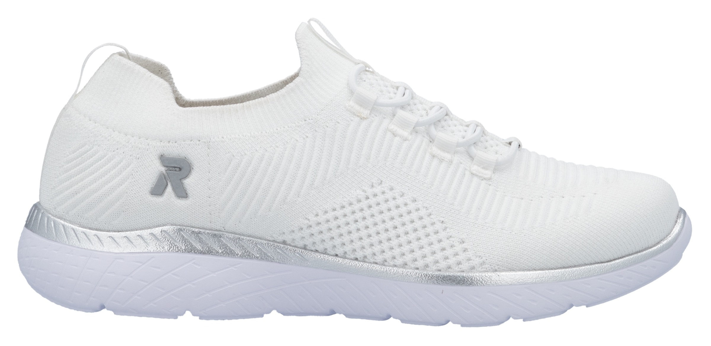 RIEKER Sport Baskets slip-on  , Slipper, Freizeitschuh, Schlupfschuh mit Elastik-Einstieg