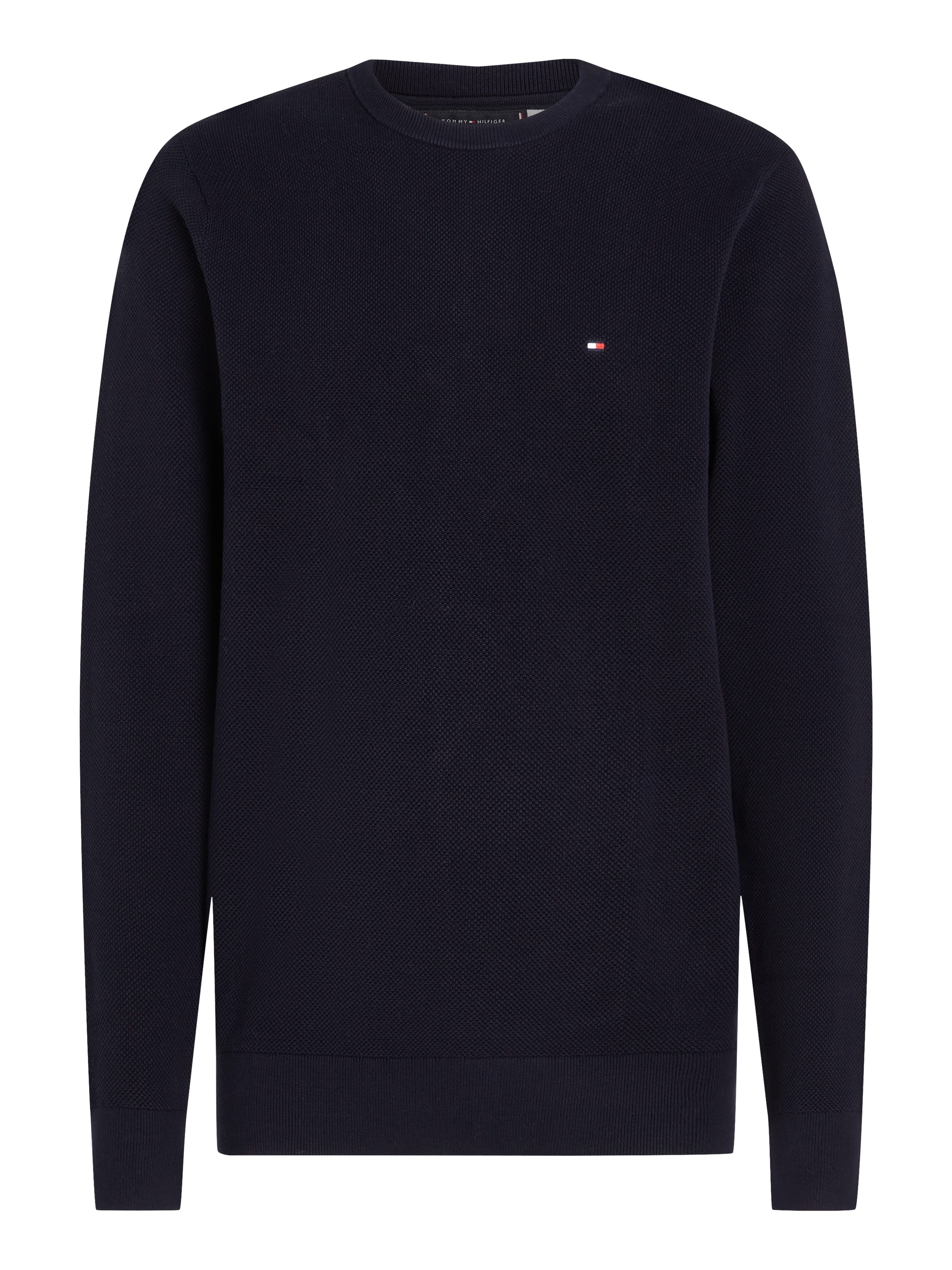 Tommy Hilfiger Big & Tall Rundhalspullover »BT-ESSENTIAL STRUCTURE CREW NECK«, Grosse Grössen