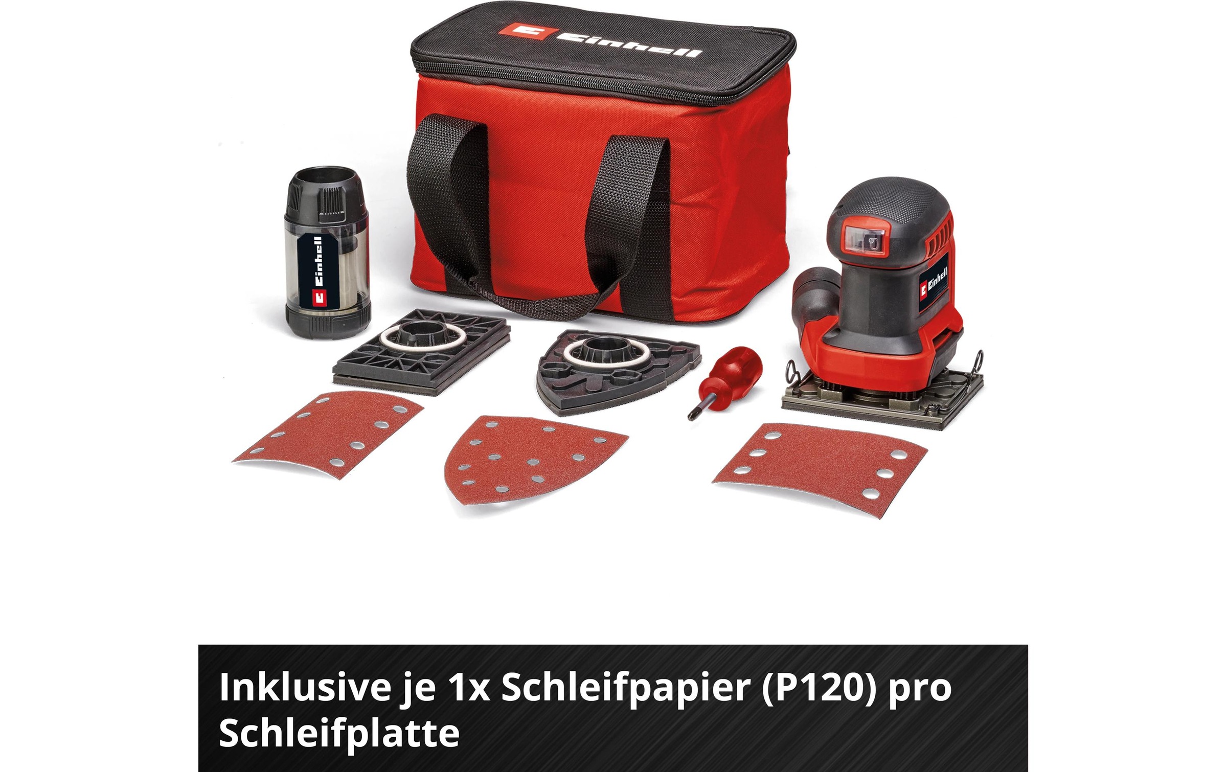 Einhell Akku-Schwingschleifer »TE-OS 18/113 3X Li – Solo«