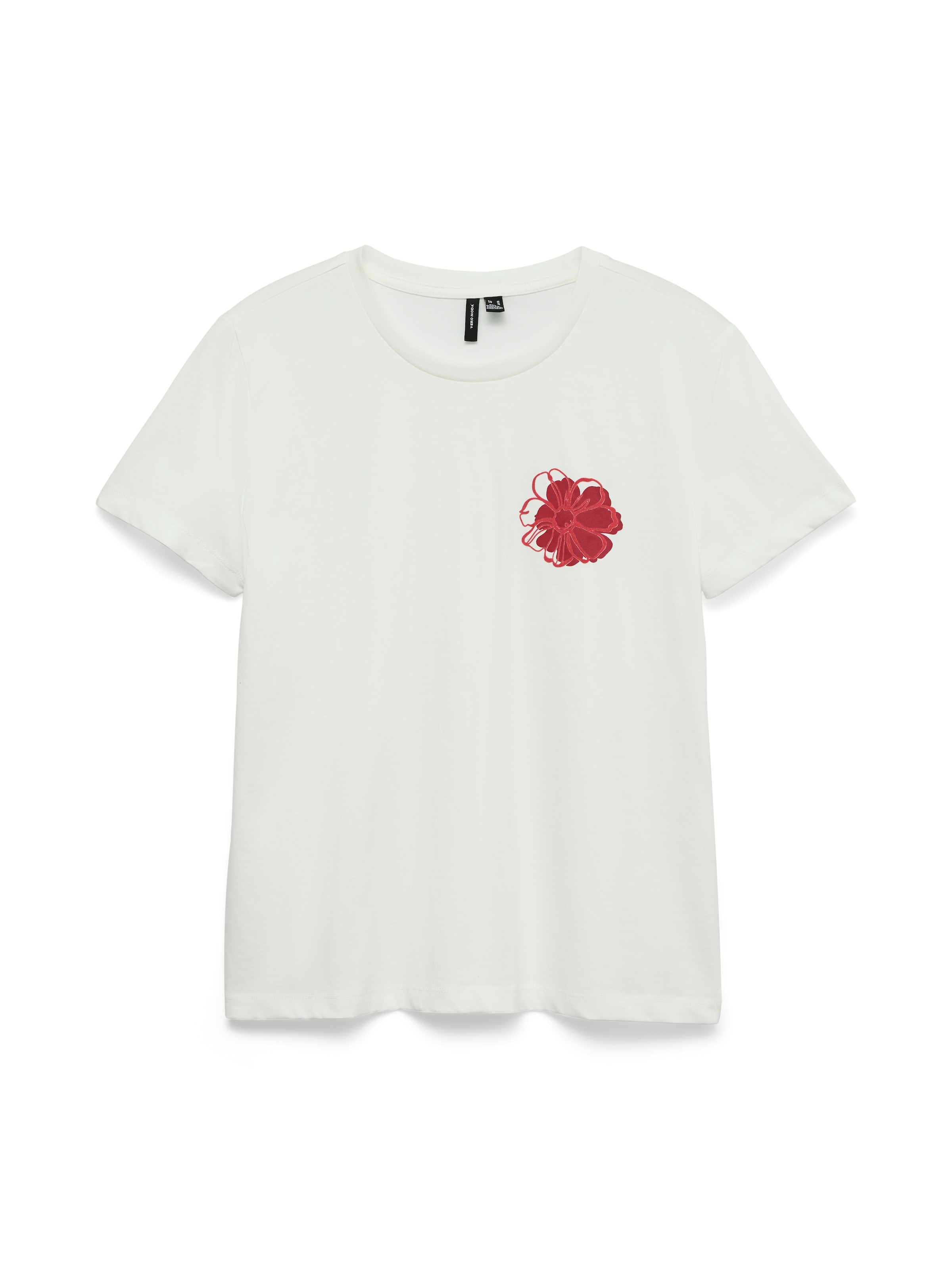 Vero Moda T-shirt à manches courtes »VMVANJA SS TOP BOX JRS« Coton