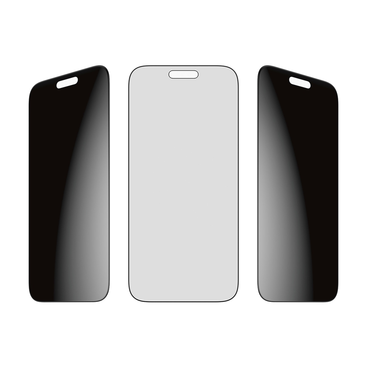 CARE by PanzerGlass Verre de protection d'écran »2-Way Privacy Ultra-Wide Fit Screen Protector« für Apple iPhone 17 Pro Max Displayschutzfolie, Schutzfolie, Bildschirmschutz, kratz- & stossfest