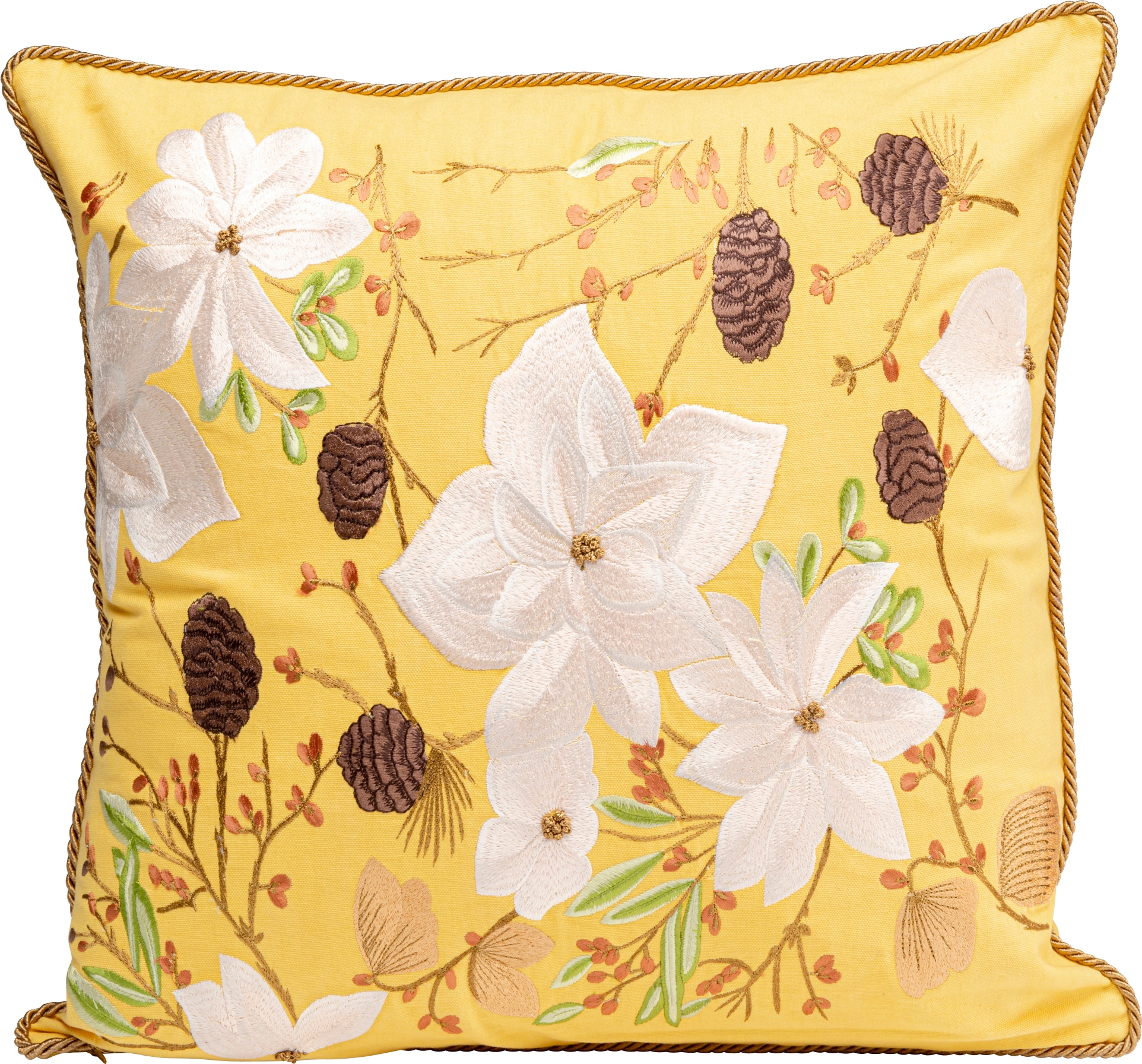 Image of Kare Design Dekokissen "Arbusti, Kissenhülle mit Füllung, 50x50 cm" stützt Kopf und Nacken angenehm und sorgt für erholsamen Schlaf