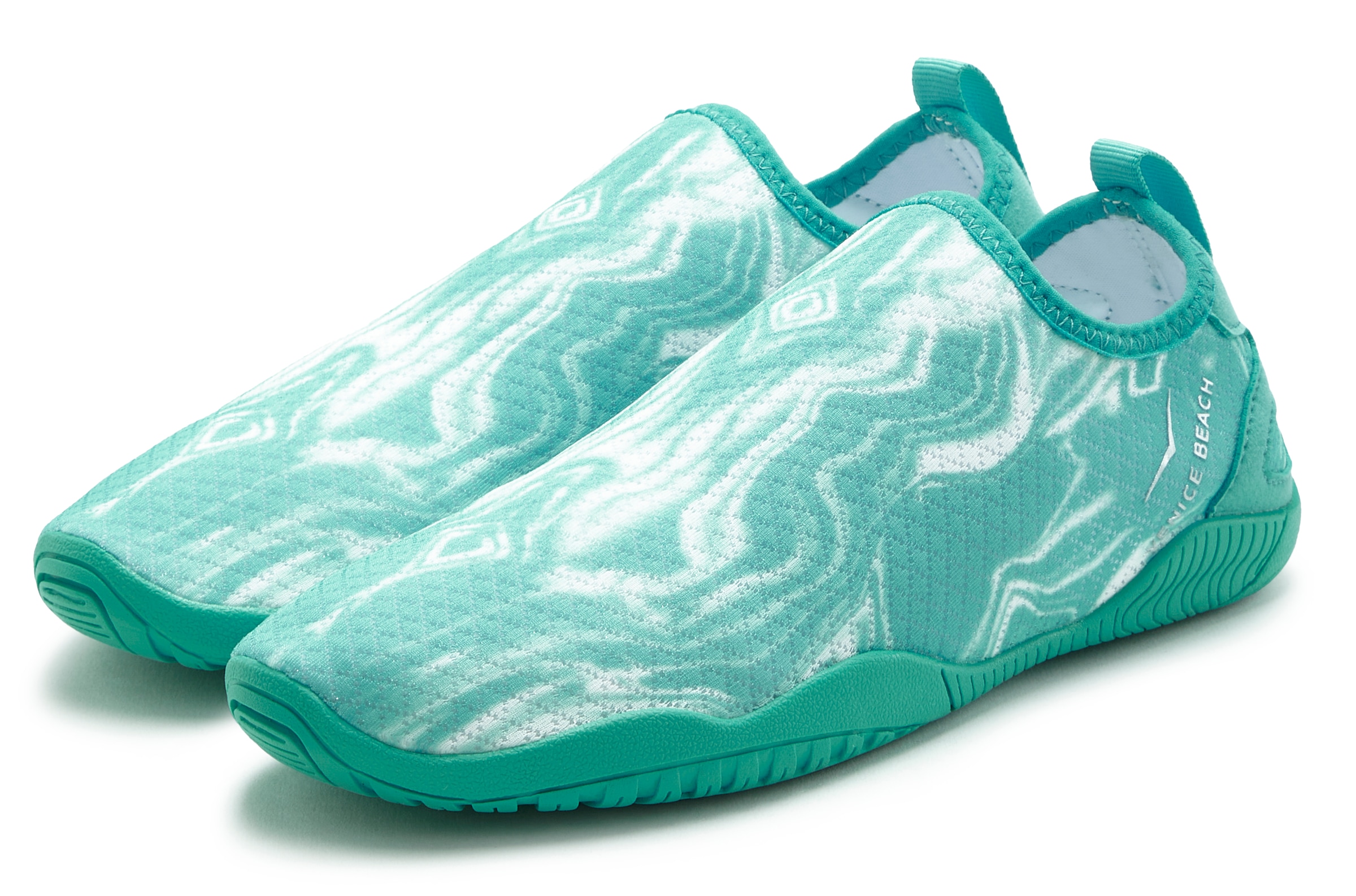 Image of Venice Beach Aquaschuh "Badelatsche, Badeschuhe, Slipper, Wasserschuh" schnelltrocknend, zum Reinschlüpfen VEGAN