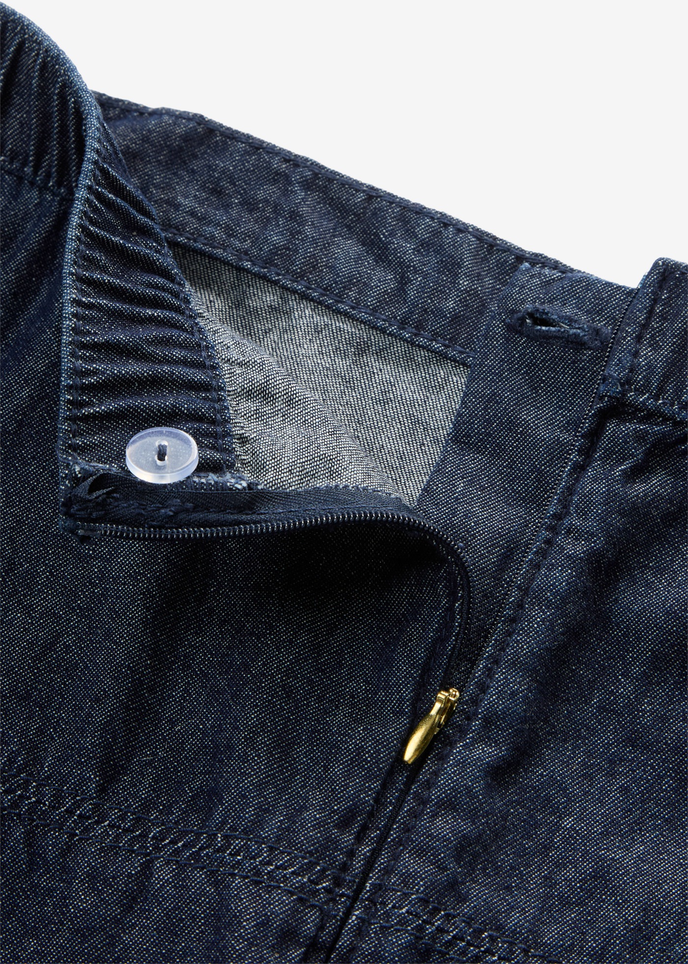 bonprix Jeansrock aus Baumwolle, mit eleganter Passform