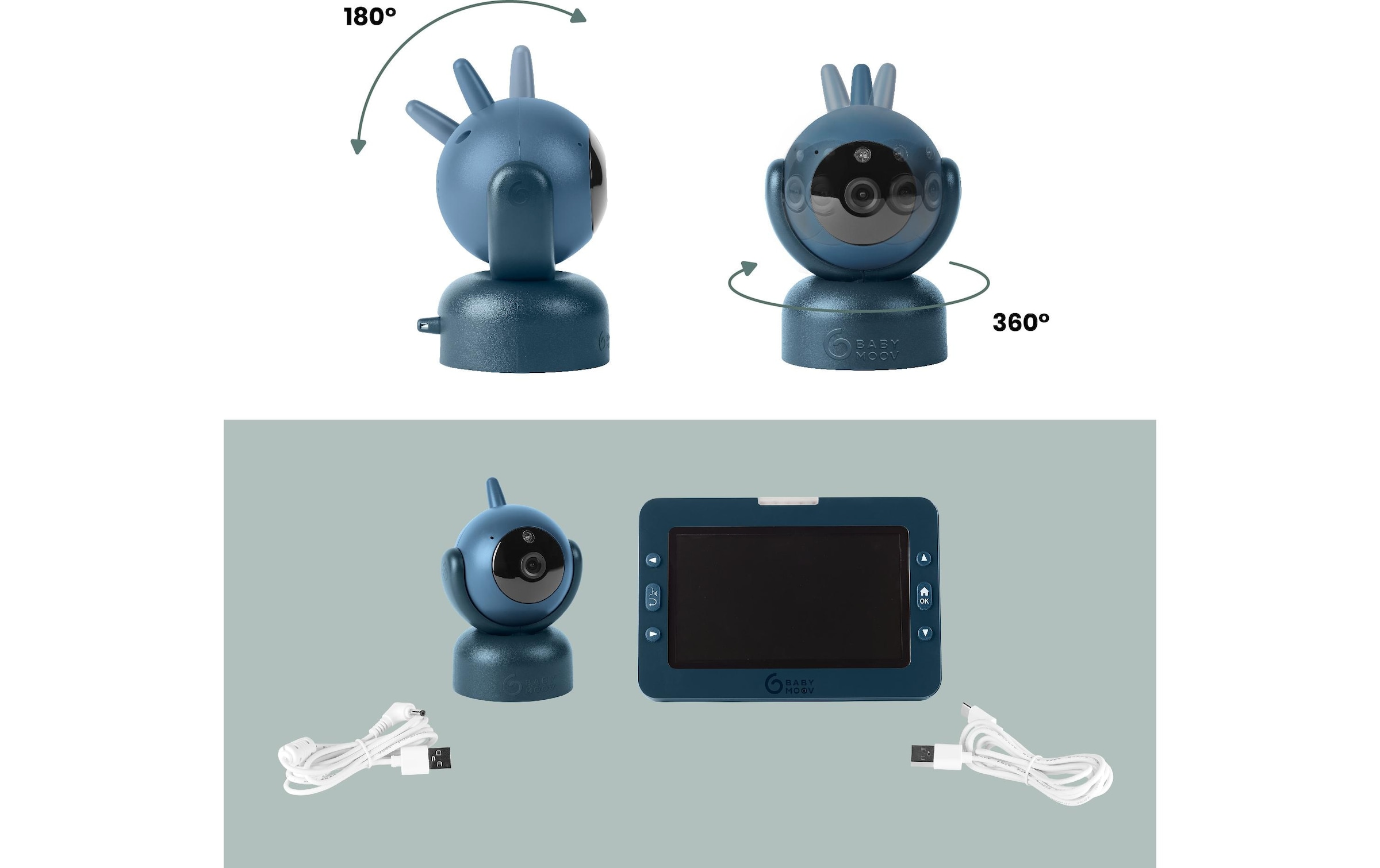 BABYMOOV Babyphone »Video YOO MASTER PLUS HD«