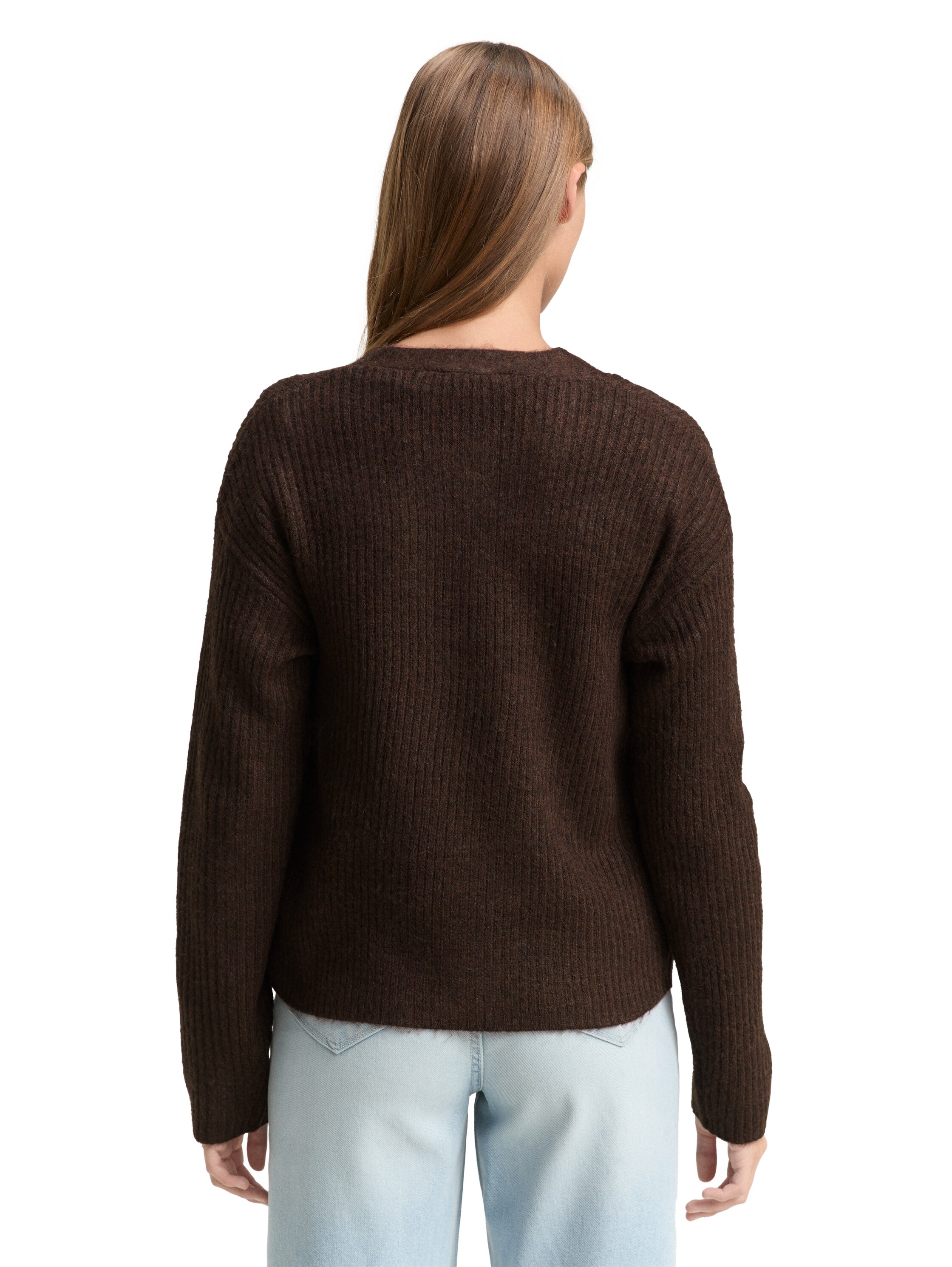 TOM TAILOR Denim Cardigan mit Struktur