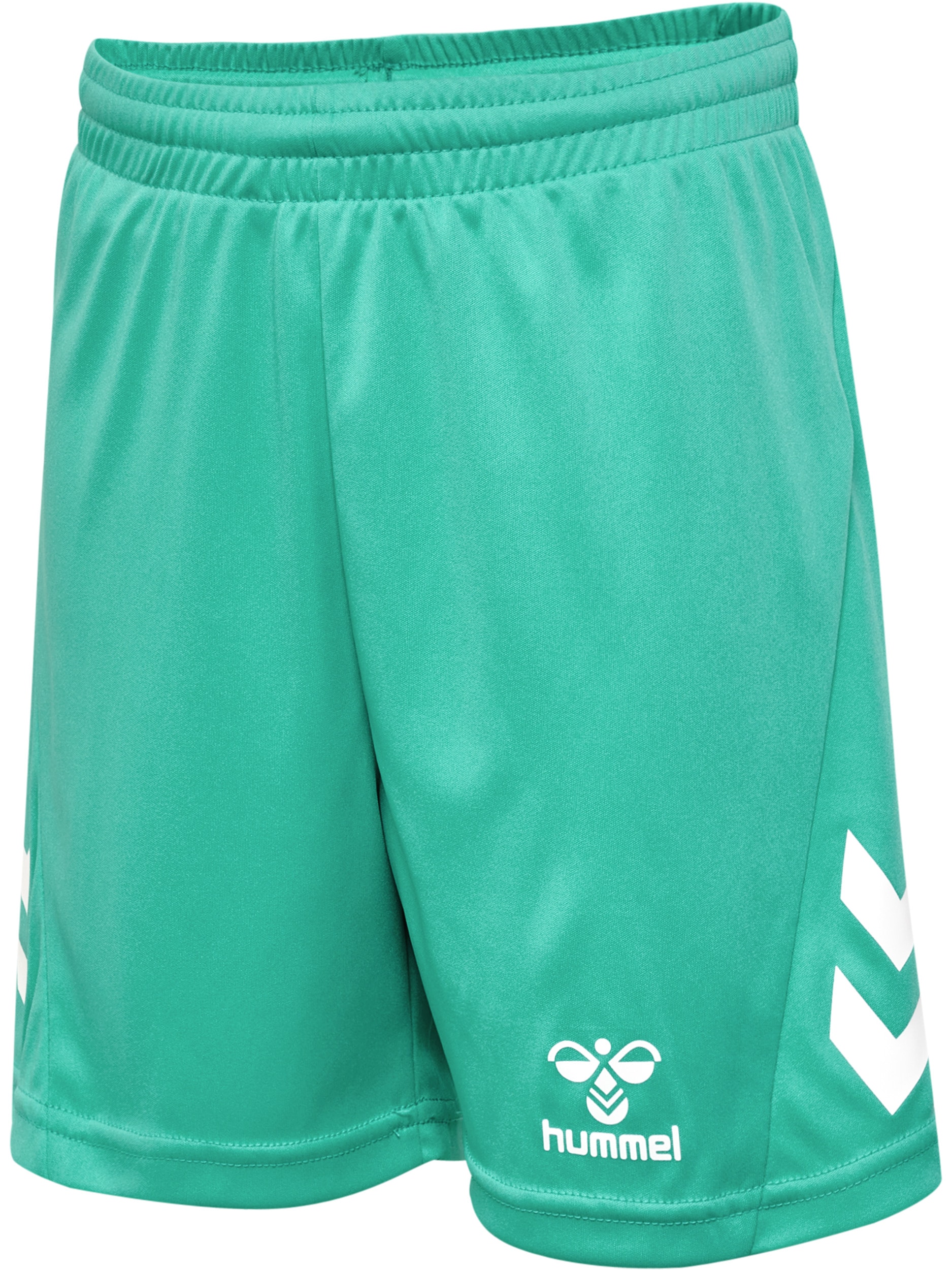 hummel T-Shirt & Shorts »HMLLOGO SET KIDS« Set, 2, 2 tlg. mit elastischem Bund, aus Polyester, pflegeleicht, sportlicher Stil