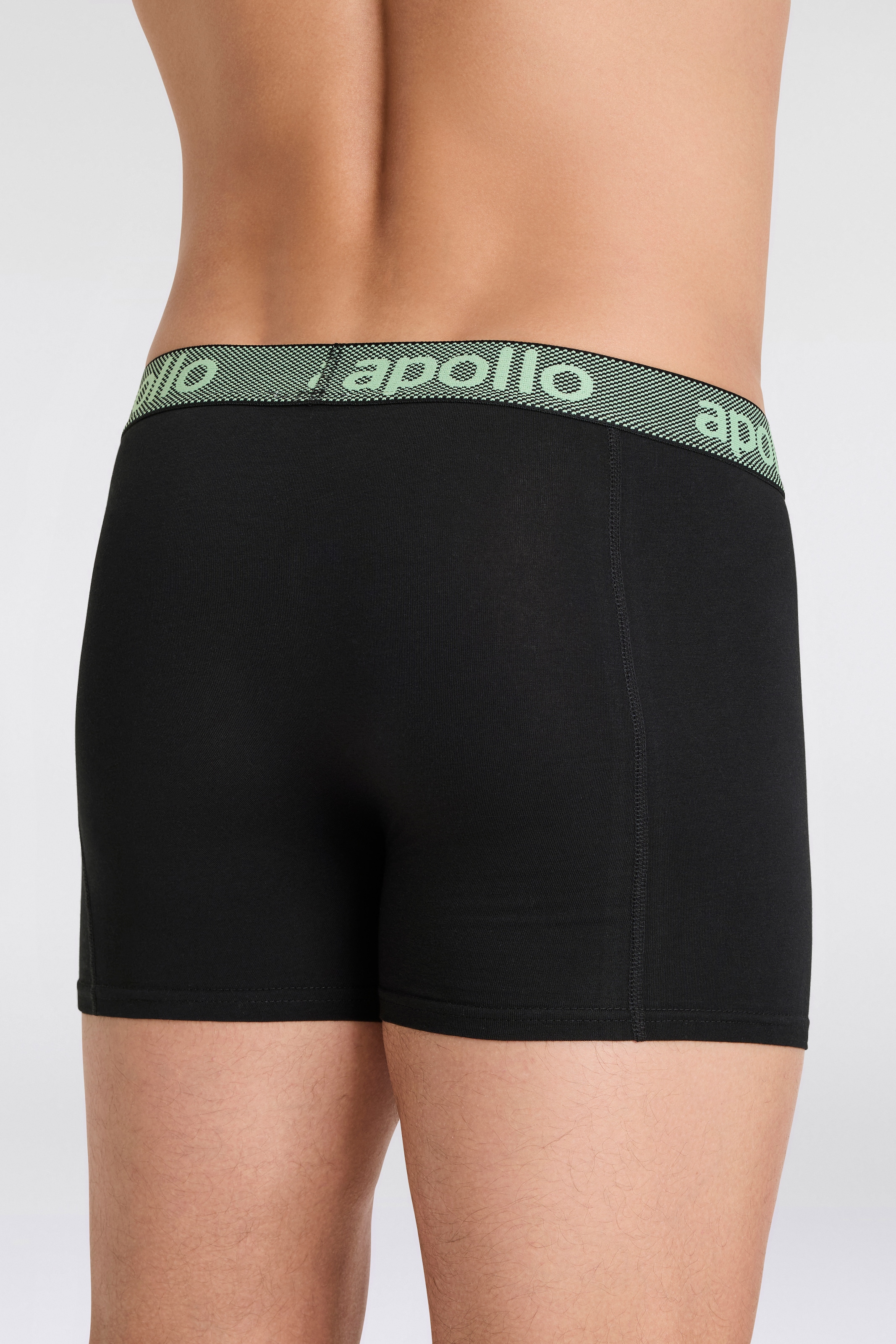 Apollo Boxer »MEN BOXERSHORTS«, (Spar-Pack, 3er Pack), mit hohem Baumwollanteil, elastisch und gut an den Körper