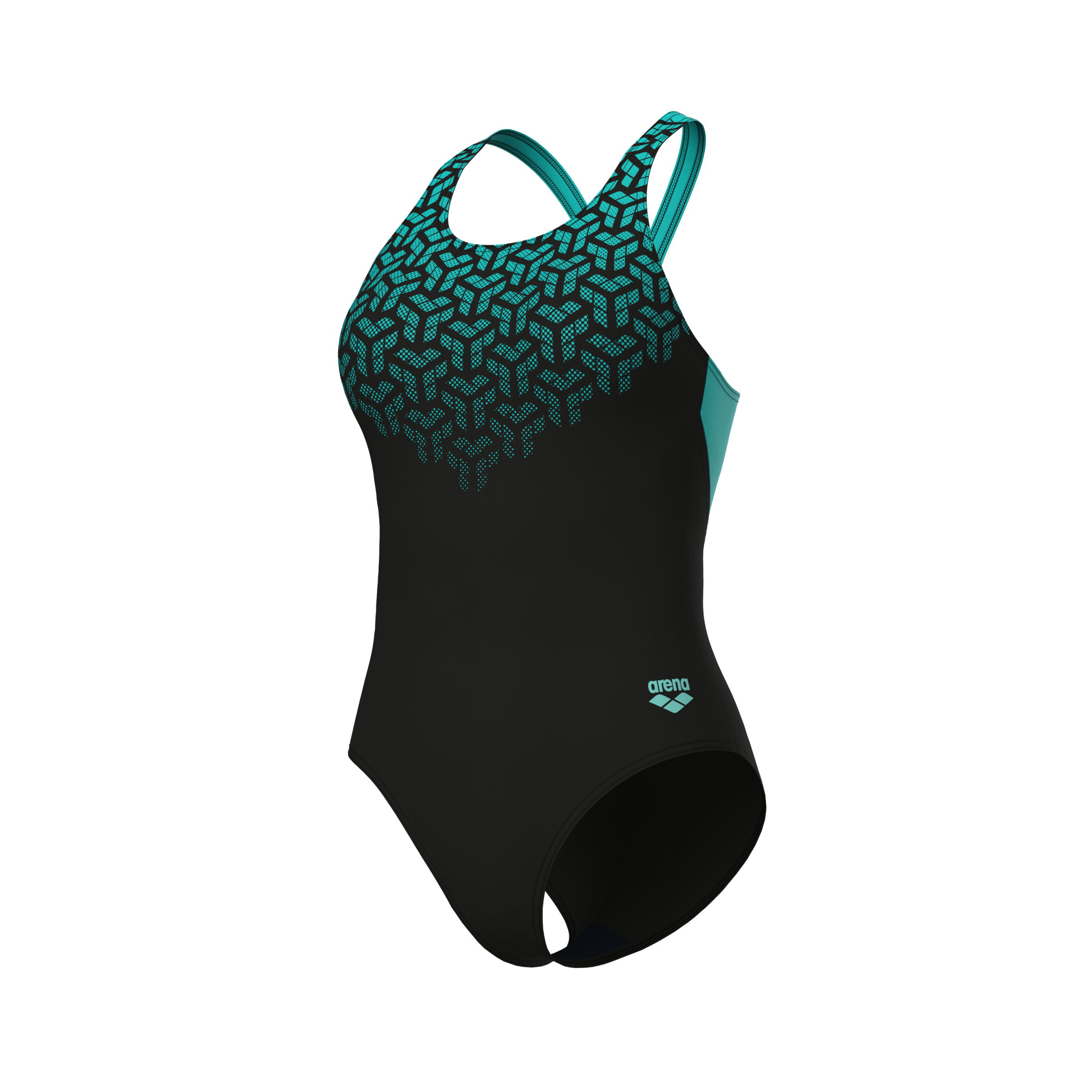 Arena Maillot de bain »WOMEN'S ARENA KIKKO V SWIMSUIT V BACK GRAPHIC« 1 cuis tlg. mit UV-Schutz UPF 50+