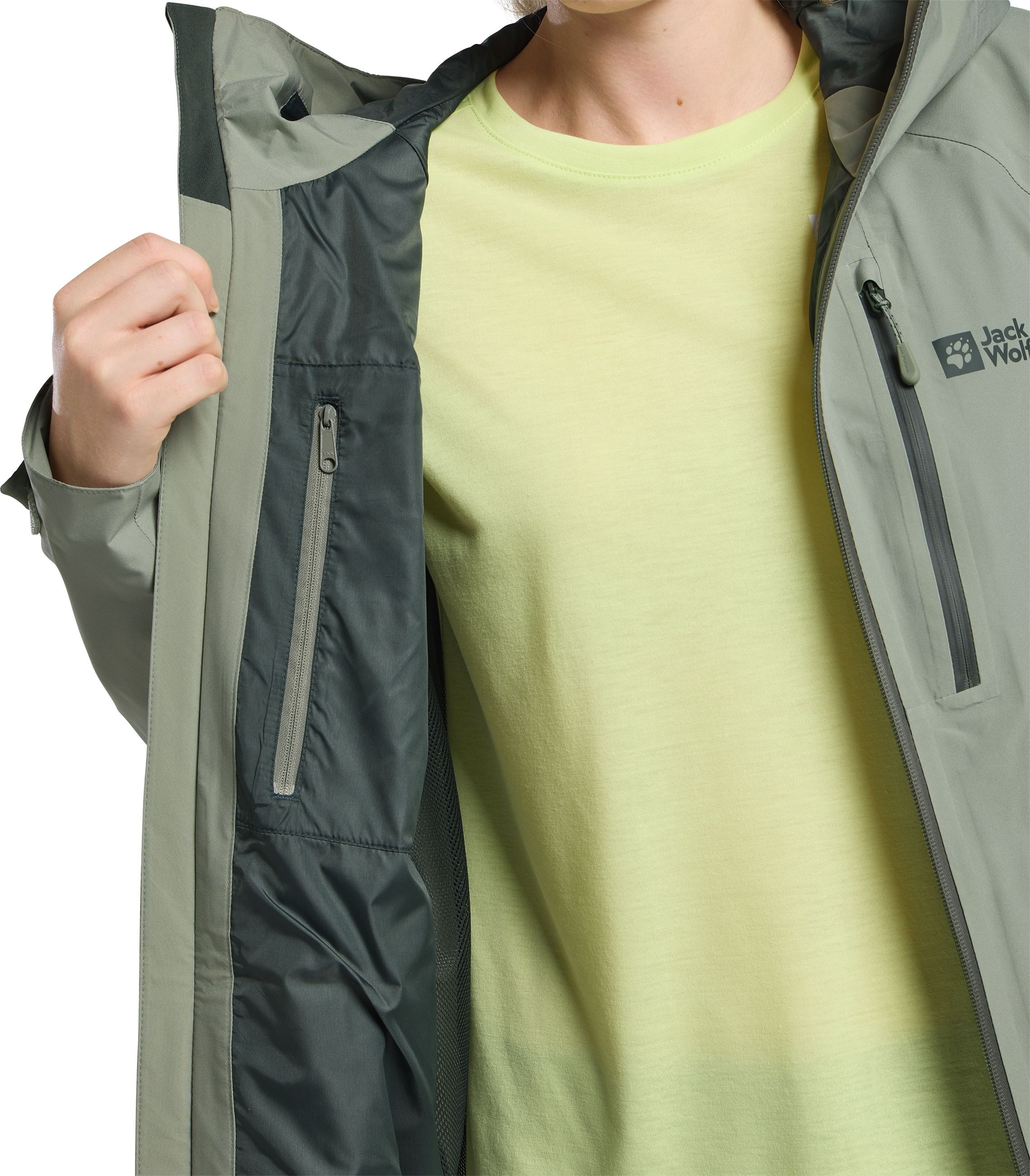 Jack Wolfskin Funktionsjacke »EAGLE PEAK 2L JKT W« mit Kapuze