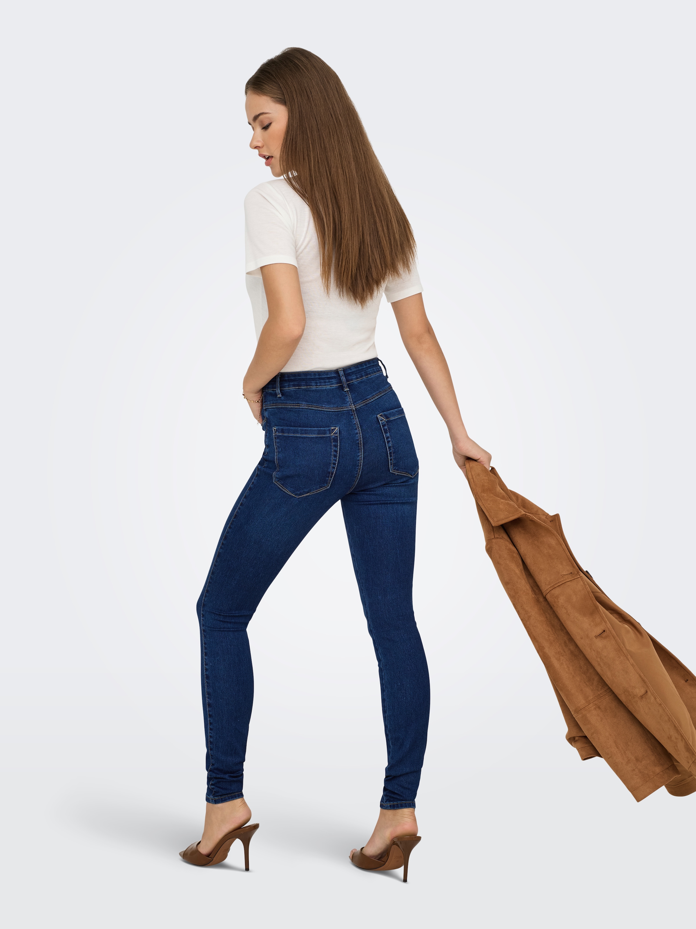 ONLY Skinny-fit-Jeans »ONLRAY HIGH WAIST SKINNY DNM BOX«