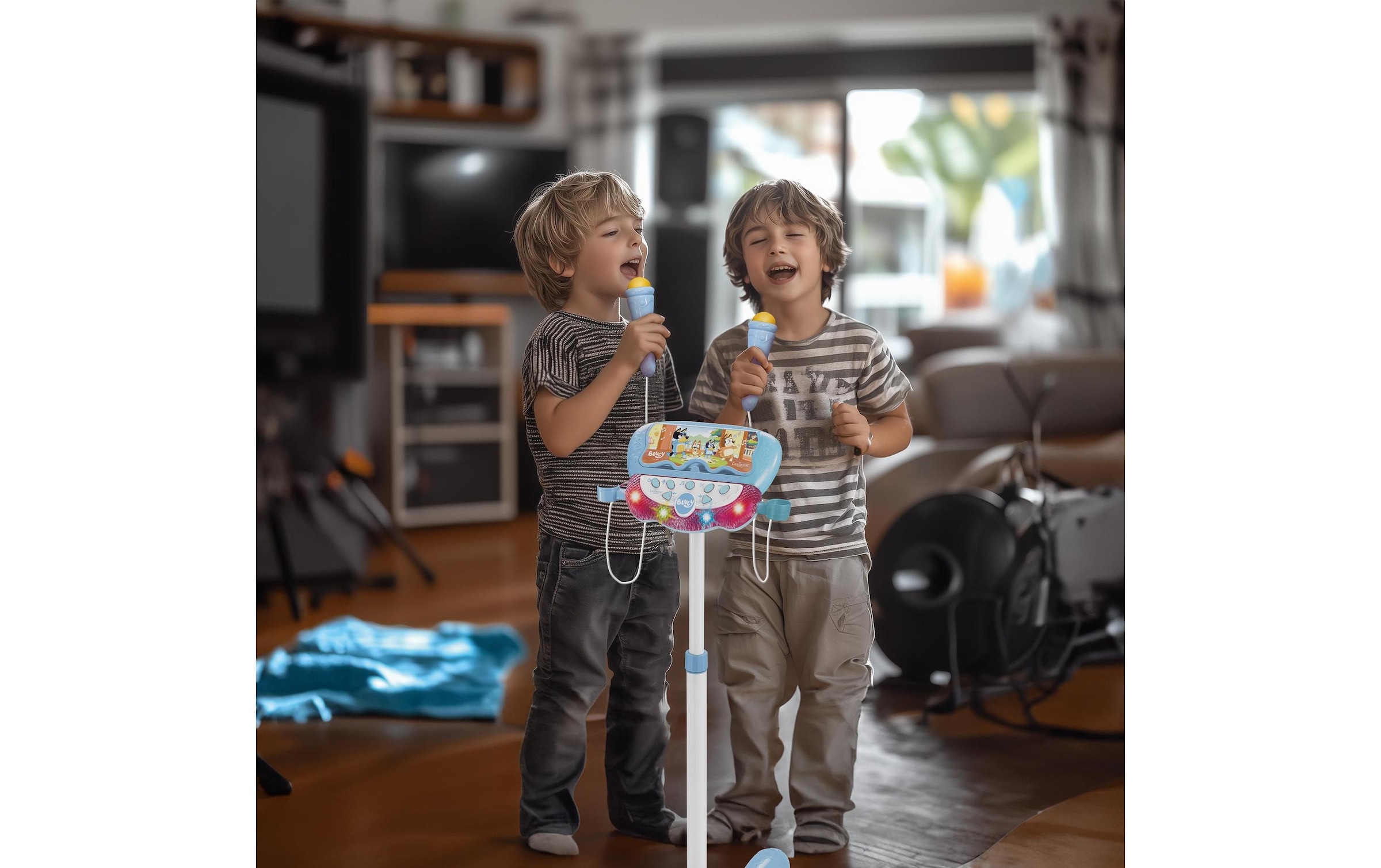 Lexibook® Jouet instrument de musique »Bluey mit 2 Mikrofonen«