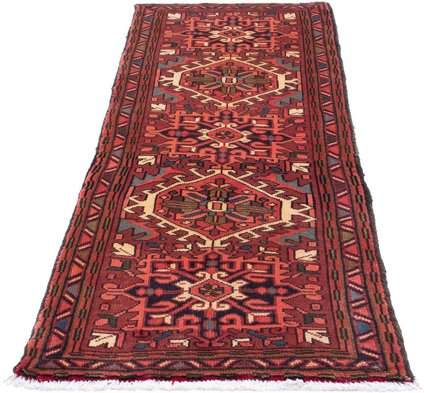 Image of morgenland Orientteppich »Perser - Nomadic - 197 x 68 cm - dunkelrot«, rechteckig, 10 mm Höhe, Wohnzimmer, Handgeknüpft, Einzelstück mit Zertifikat bei Ackermann Versand Schweiz