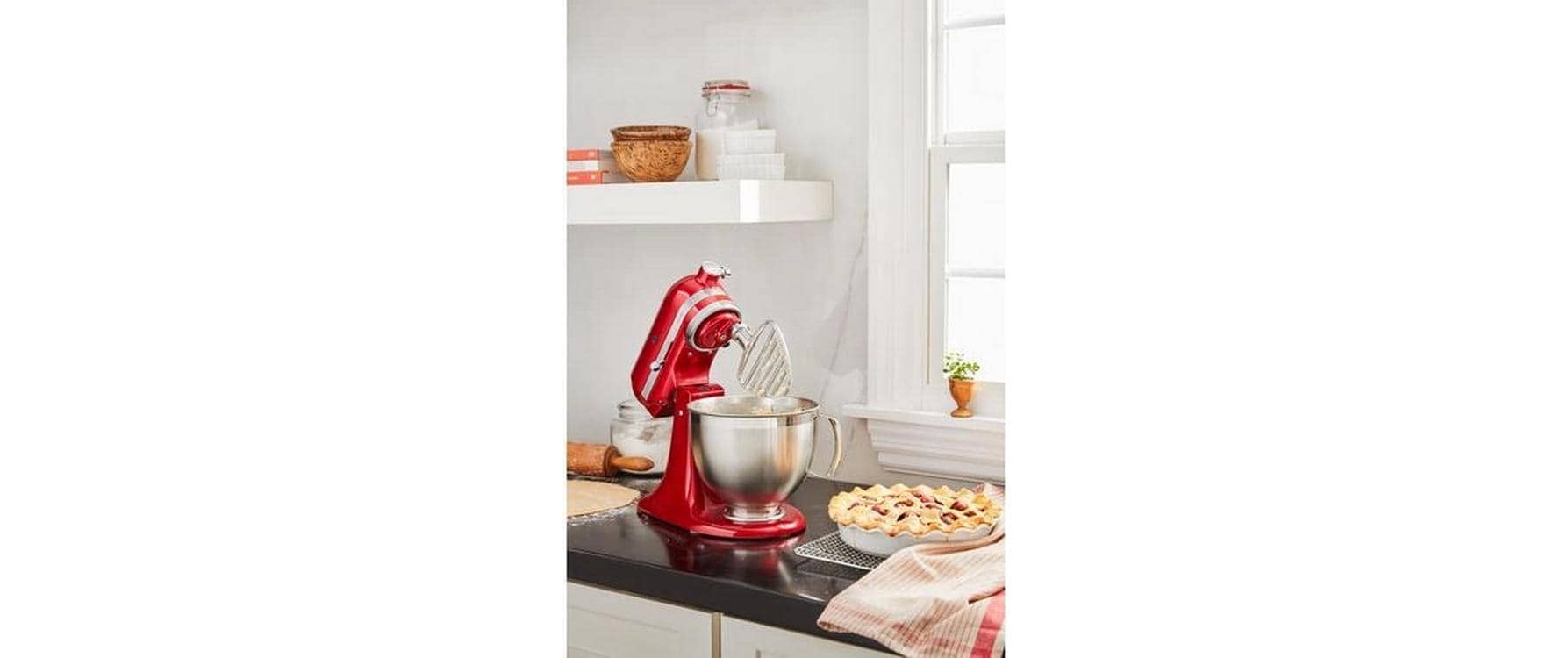 KitchenAid Flachrührer »5KSMPB5SS« Präziser Rührhaken für optimale Teigergebnisse