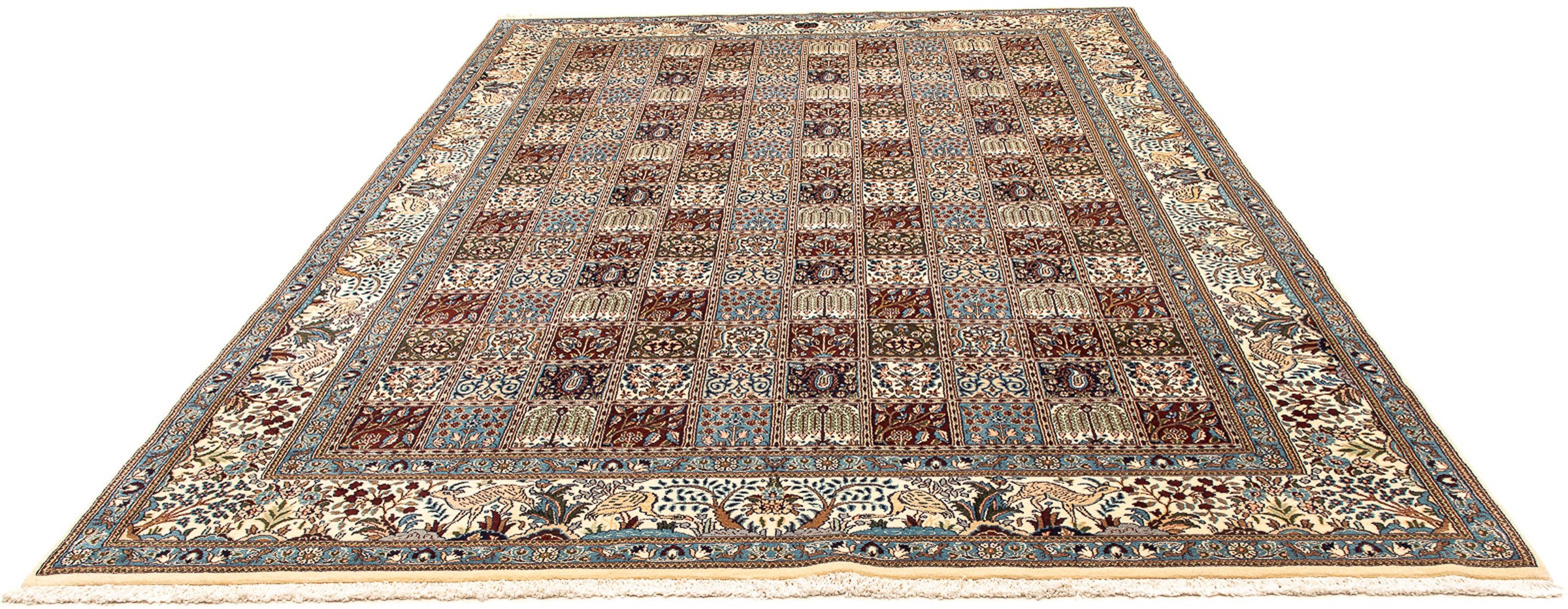 Image of morgenland Orientteppich »Perser - Classic - 348 x 240 cm - mehrfarbig«, rechteckig, 10 mm Höhe, Wohnzimmer, Handgeknüpft, Einzelstück mit Zertifikat bei Ackermann Versand Schweiz