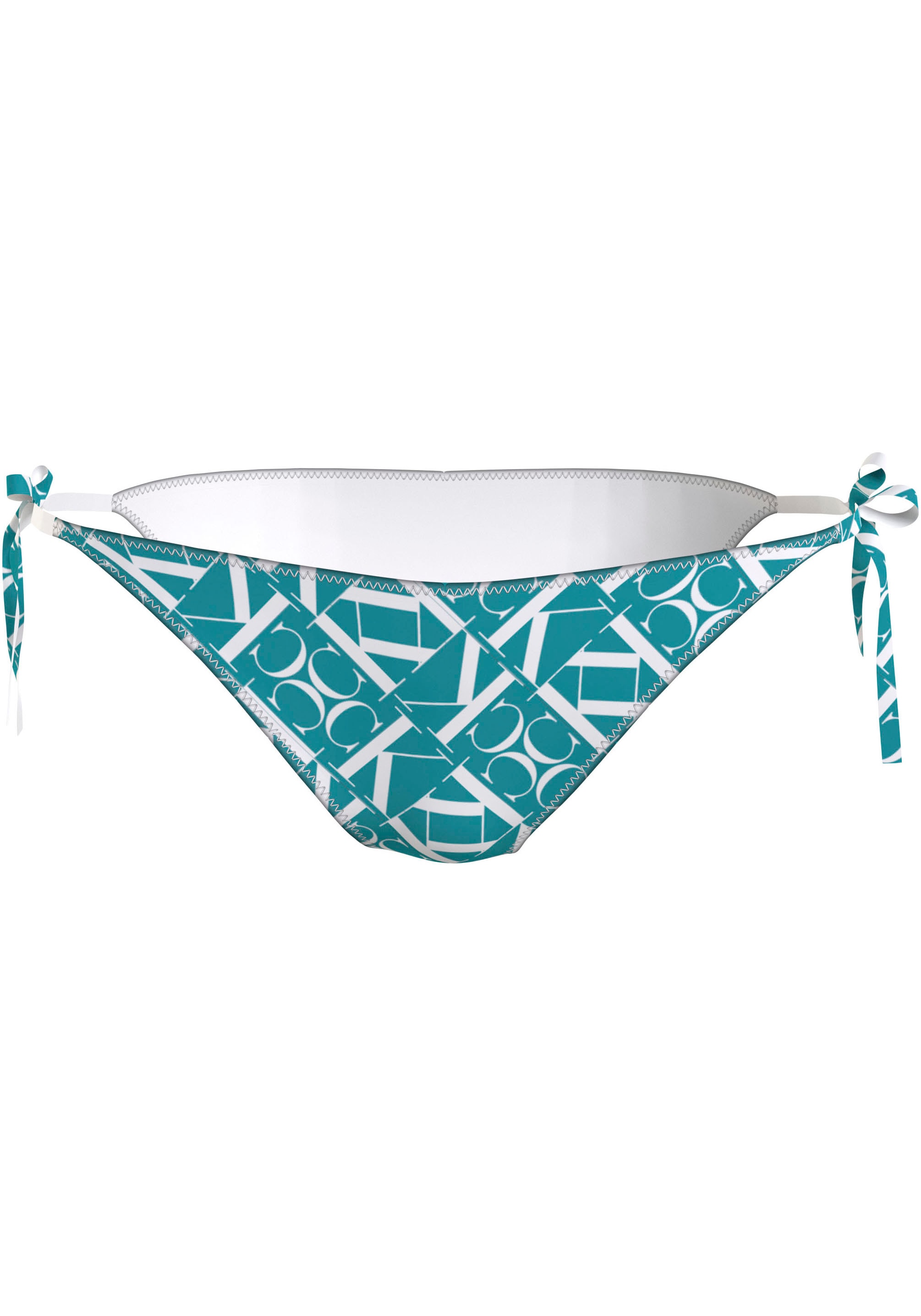 Calvin Klein Swimwear Bikini-Hose »STRING SIDE TIE-PRINT«, mit Allover-Print