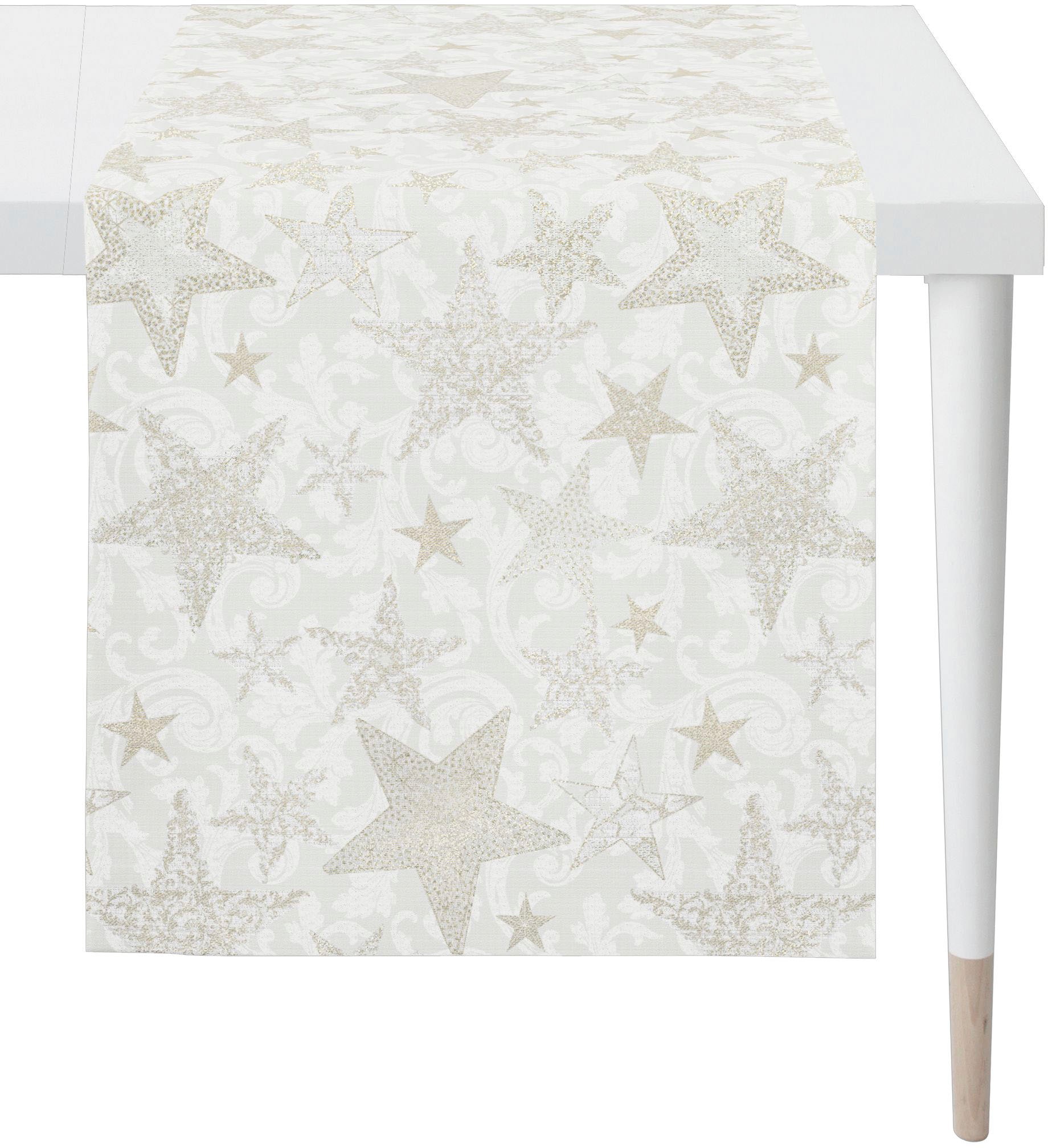 APELT Chemin de table »4711 CHRISTMAS GLAM, Weihnachtsdeko, Weihnachten« tissu jacquard Lurex