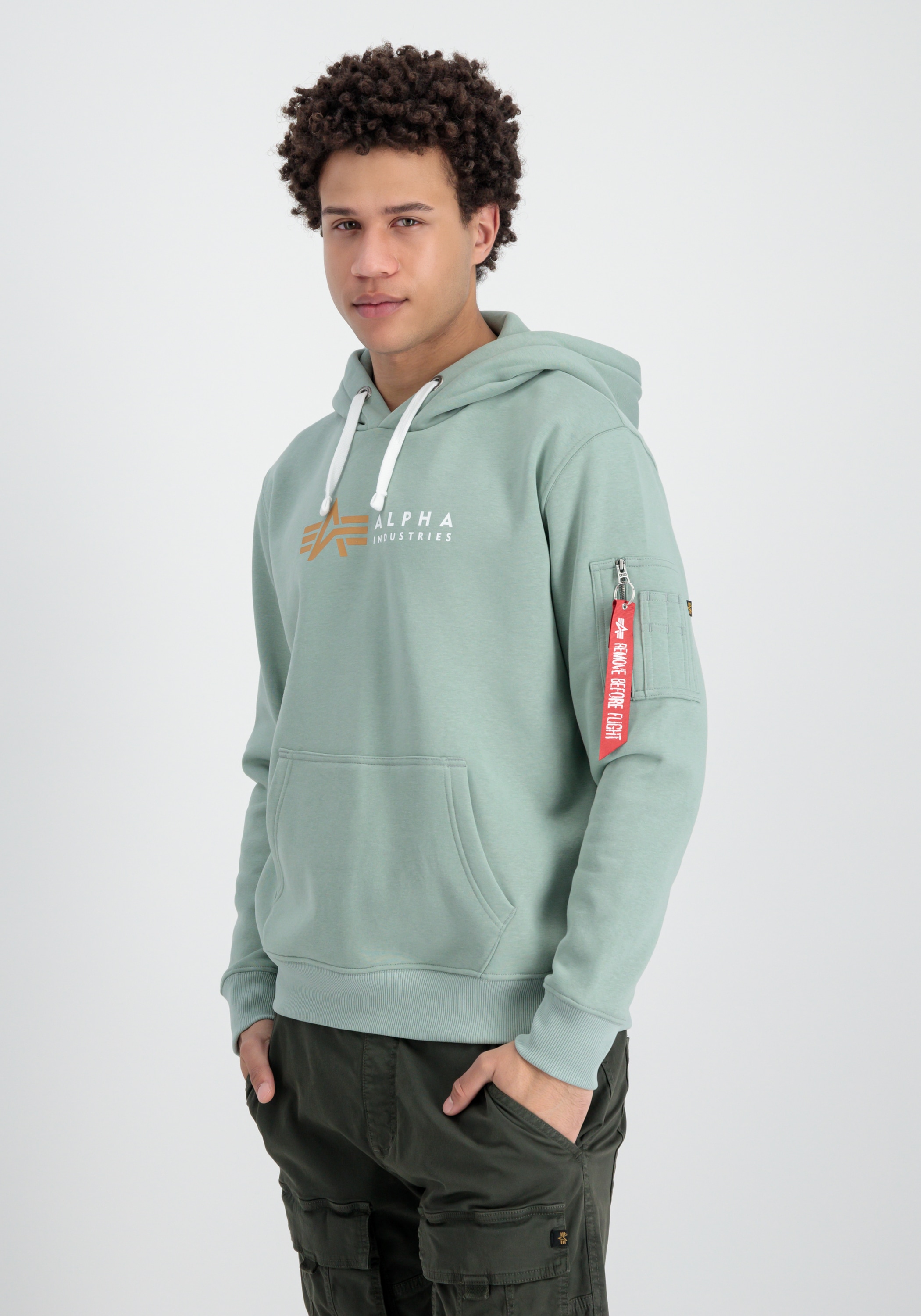 Alpha Industries Hoodie »Alpha Industries Men - Hoodies Alpha Label Hoodie«