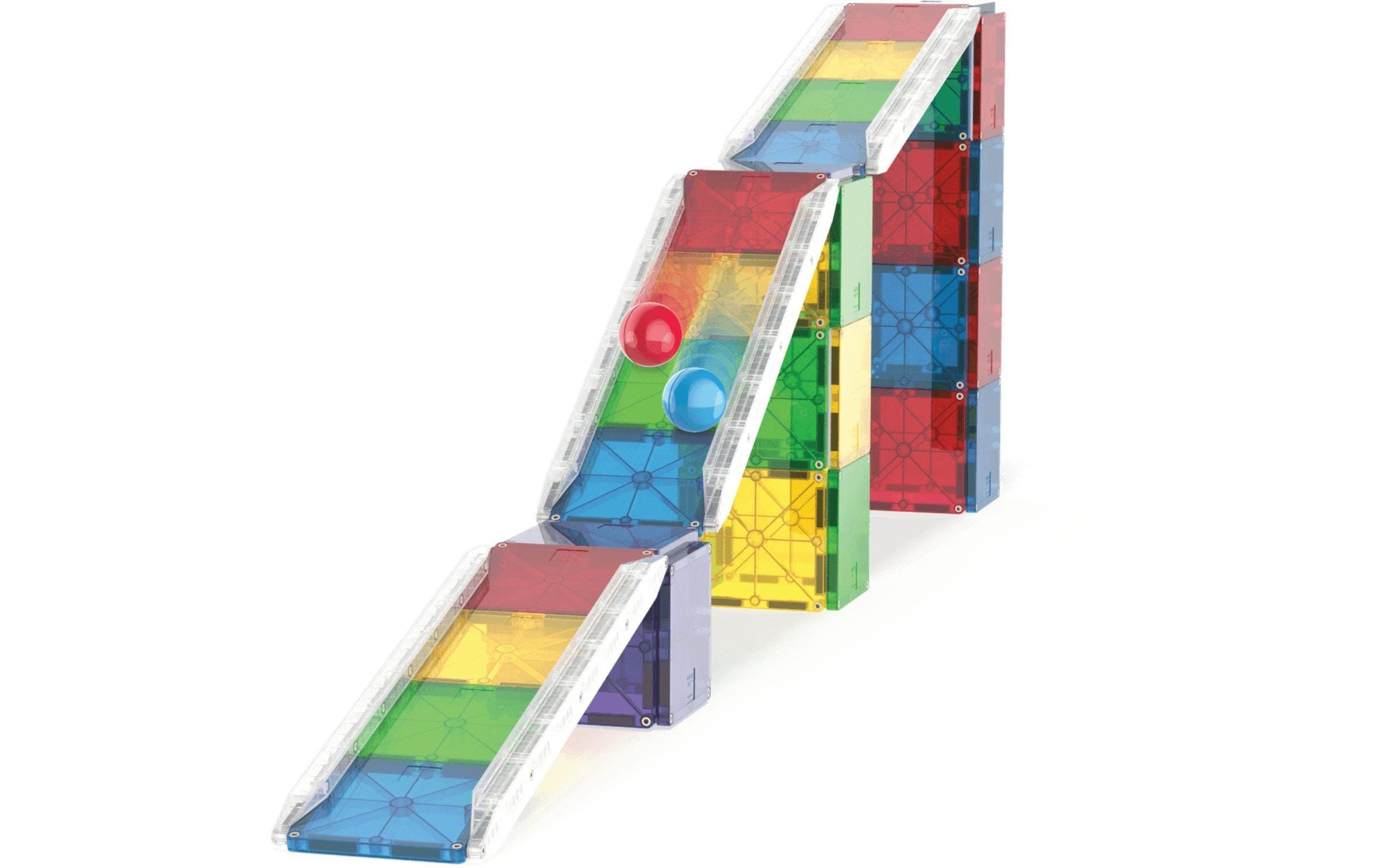   Steinbaukasten »Magna-Tiles Rail Racers Deluxe 90 Teile«