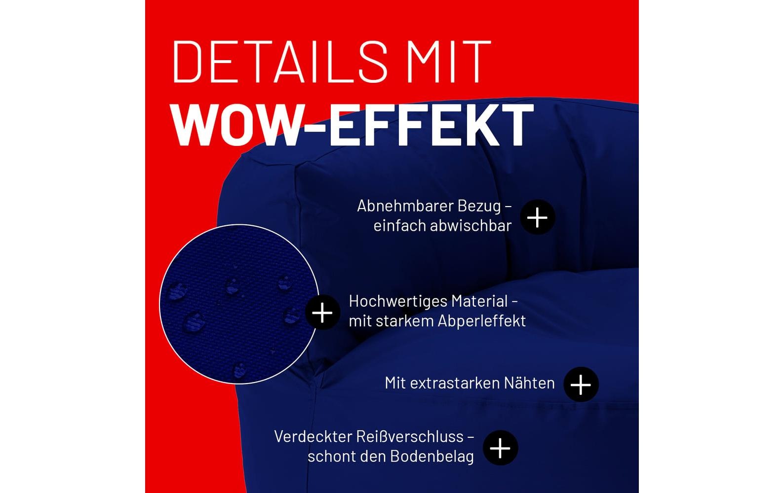 Lumaland Pouf »Lounge 30 L«