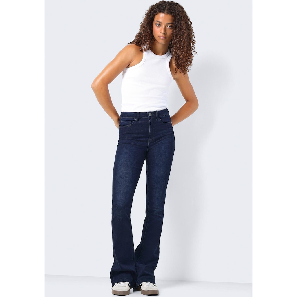 Noisy may Bootcut-Jeans »NMSALLIE HW FLARE JEANS VI241DB NOOS«