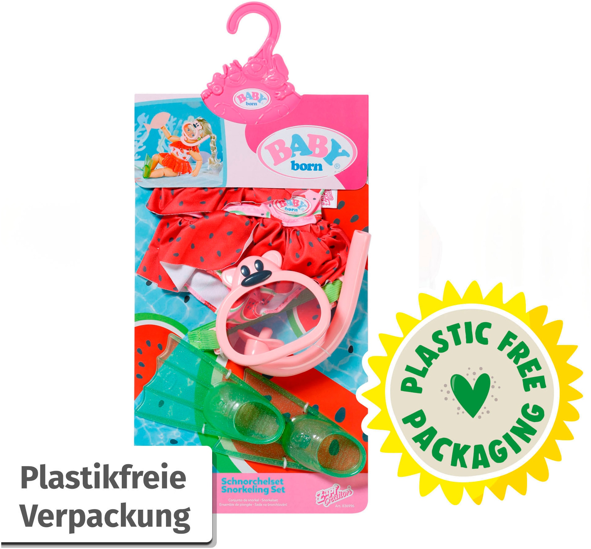 Baby Born Puppenkleidung »Tauchspass, 43 cm«