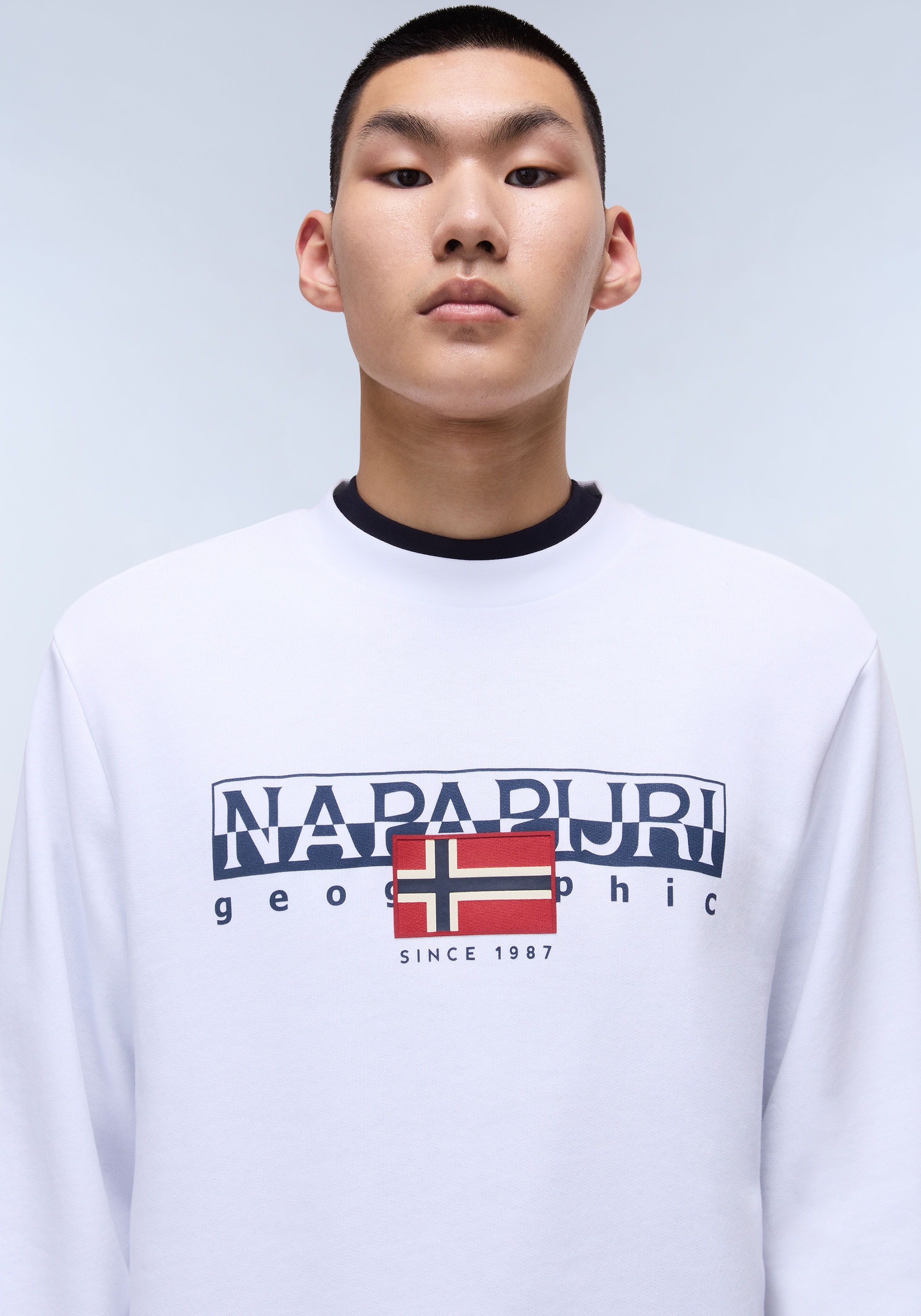 Napapijri Sweatshirt »B-AYLMER C«, Mit Rundhalsausschnitt