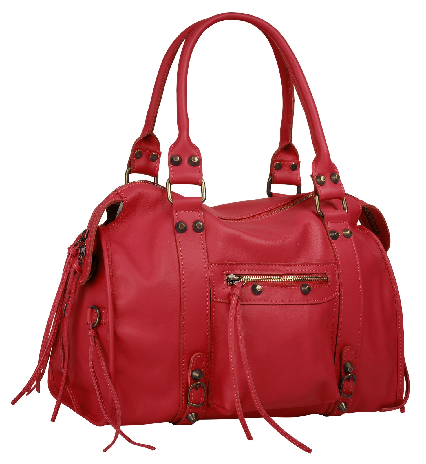 forty° Shopper echt Leder, Made in Italy