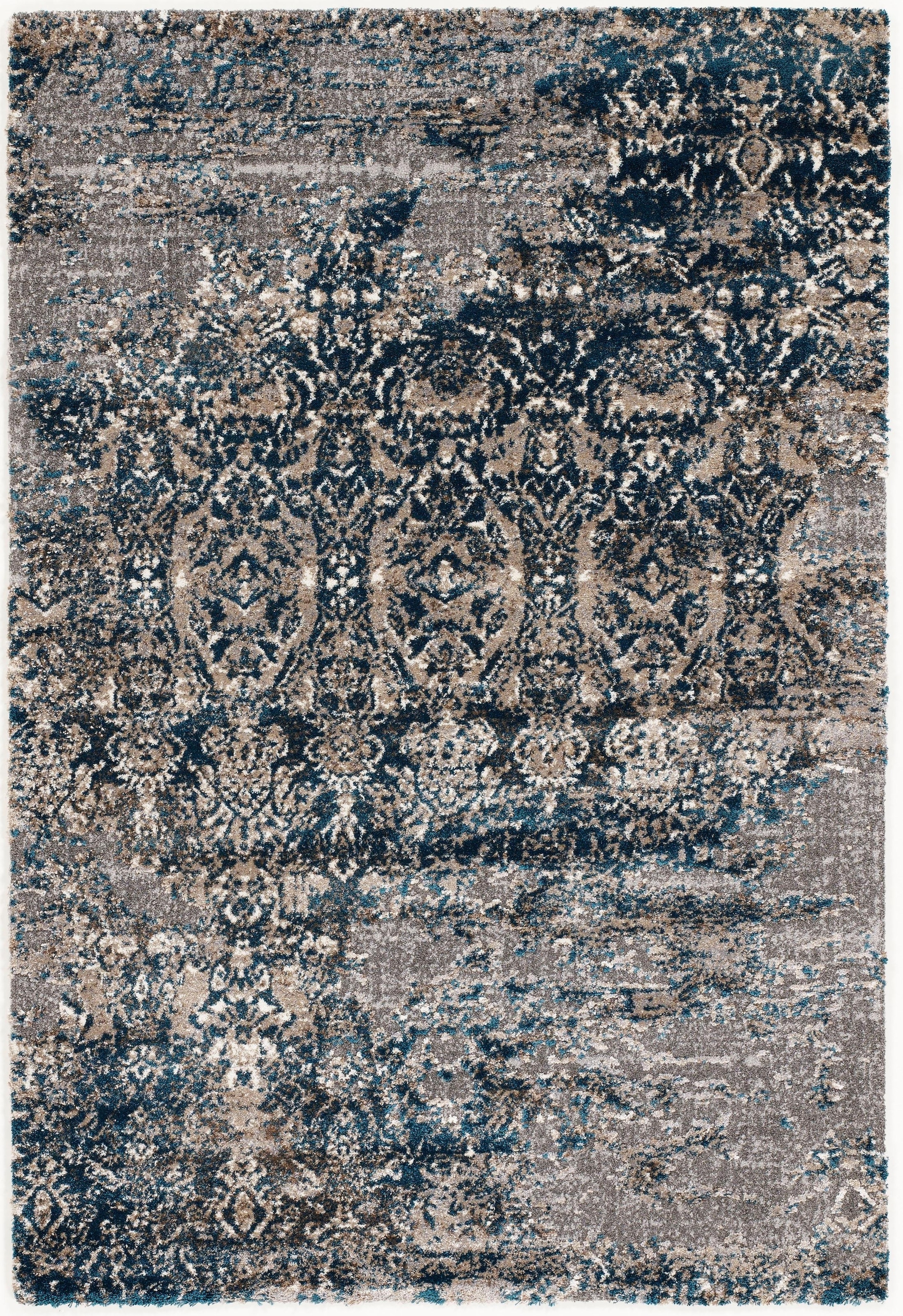 Image of OCI DIE TEPPICHMARKE Teppich "JUWEL SILENTA" rechteckig 20 mm Höhe Kurzflor, Wohnzimmer, Marmor Optik, Hoch Tief Effekt