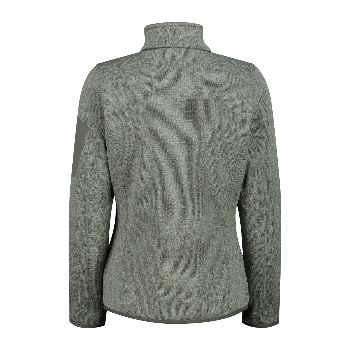 CMP Veste en laine polaire »KNITTED MELANGE FLEECE WOMAN JACKET« Wärmeisolierend & Schnell trocknend & Atmungsaktiv, Übergangsjacke