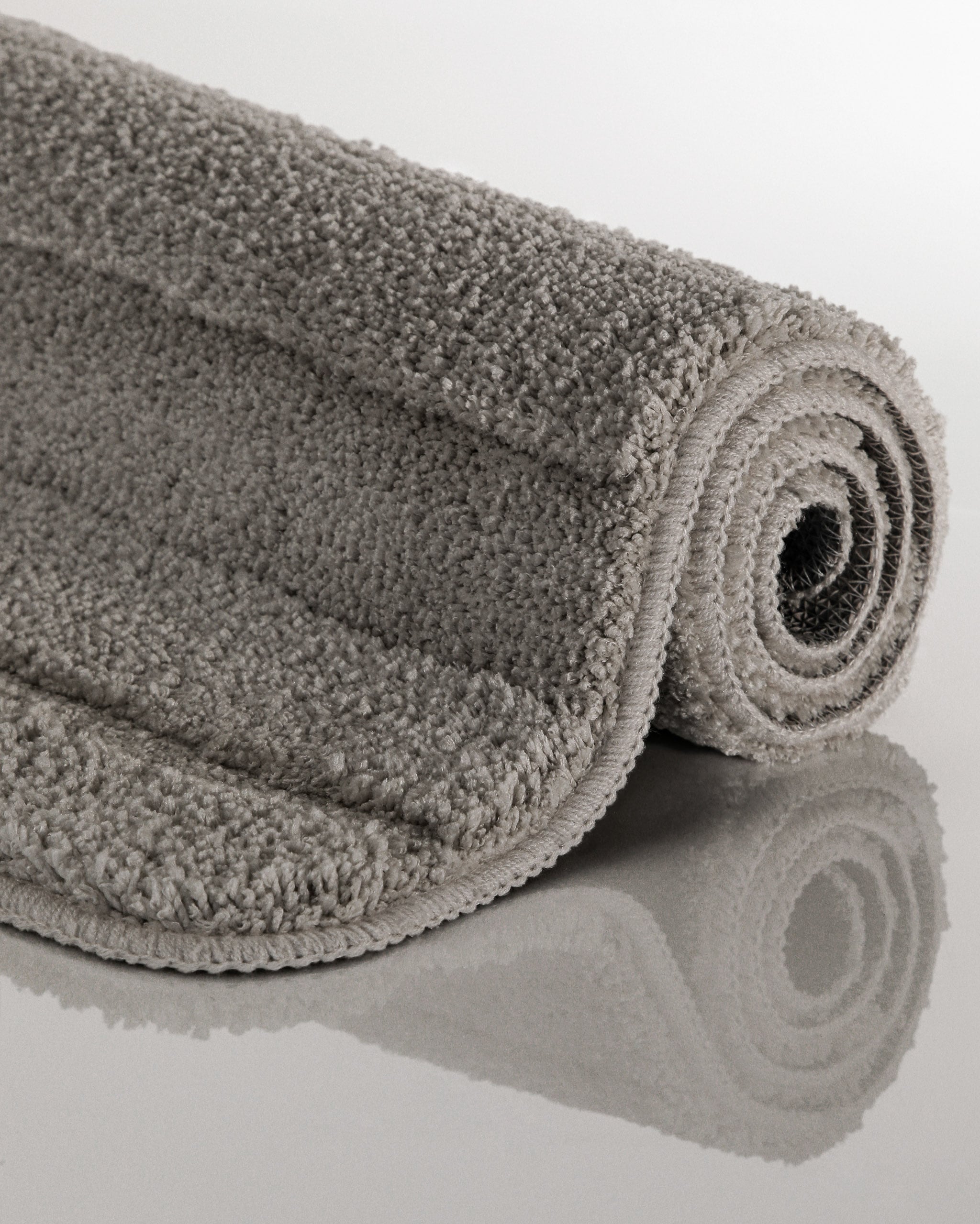 Wecon home Tapis de bain »Marc« Höhe 25 mm Badteppich, Hoch-Tief-Linien, weich, rutschhemmend, waschbar, getuftet