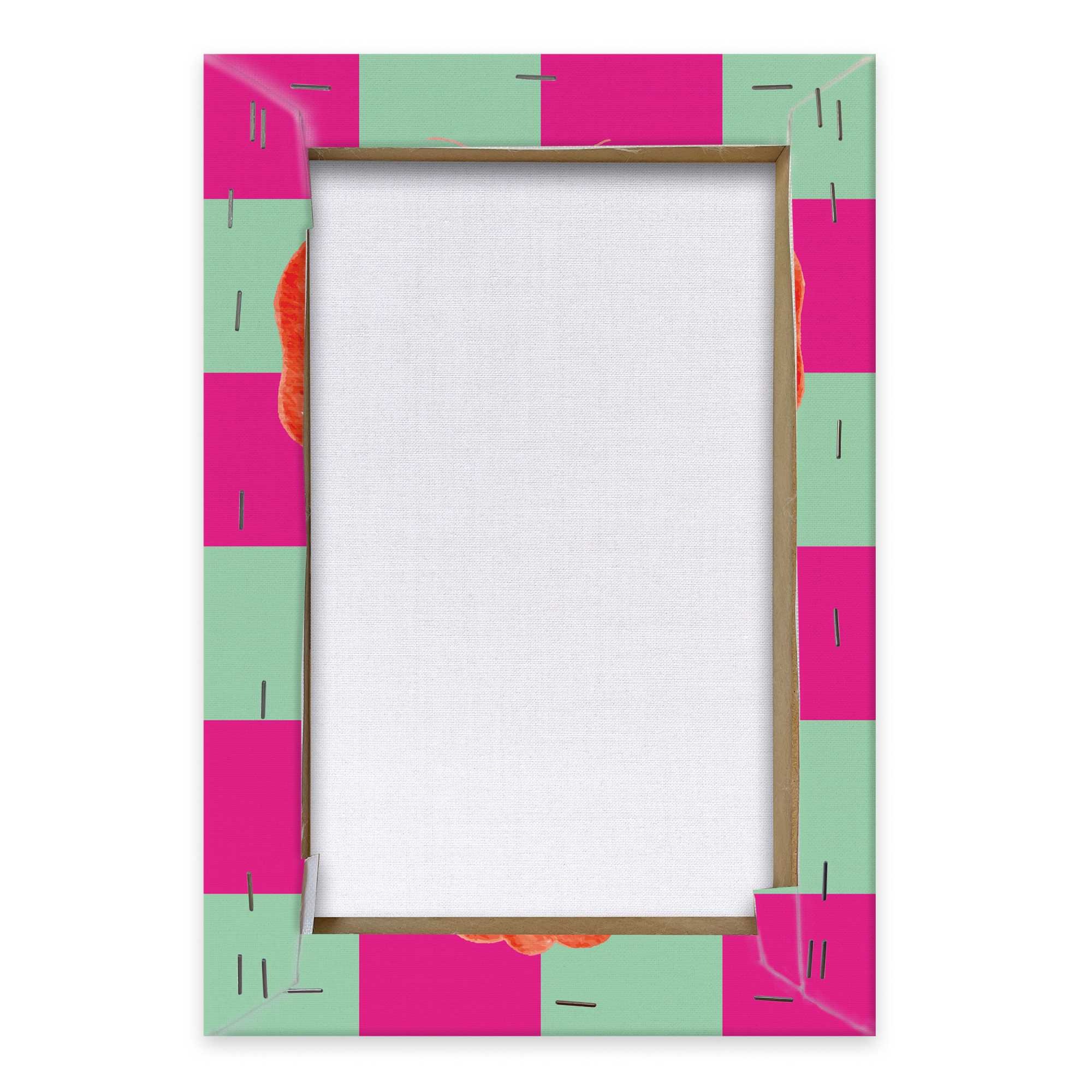 Image of Reinders Leinwandbild "Lobster Checkers" Küche - Orange - Leinwand - Tiere - 20x30 cm
