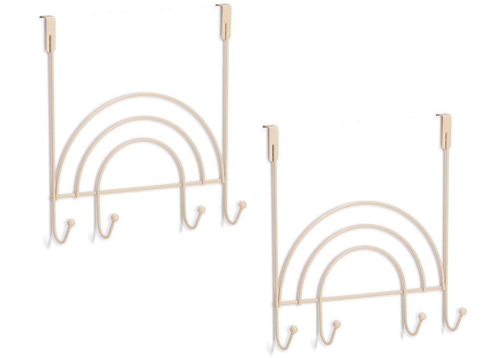 Image of Zeller Present Garderobenleiste Regenbogen Design