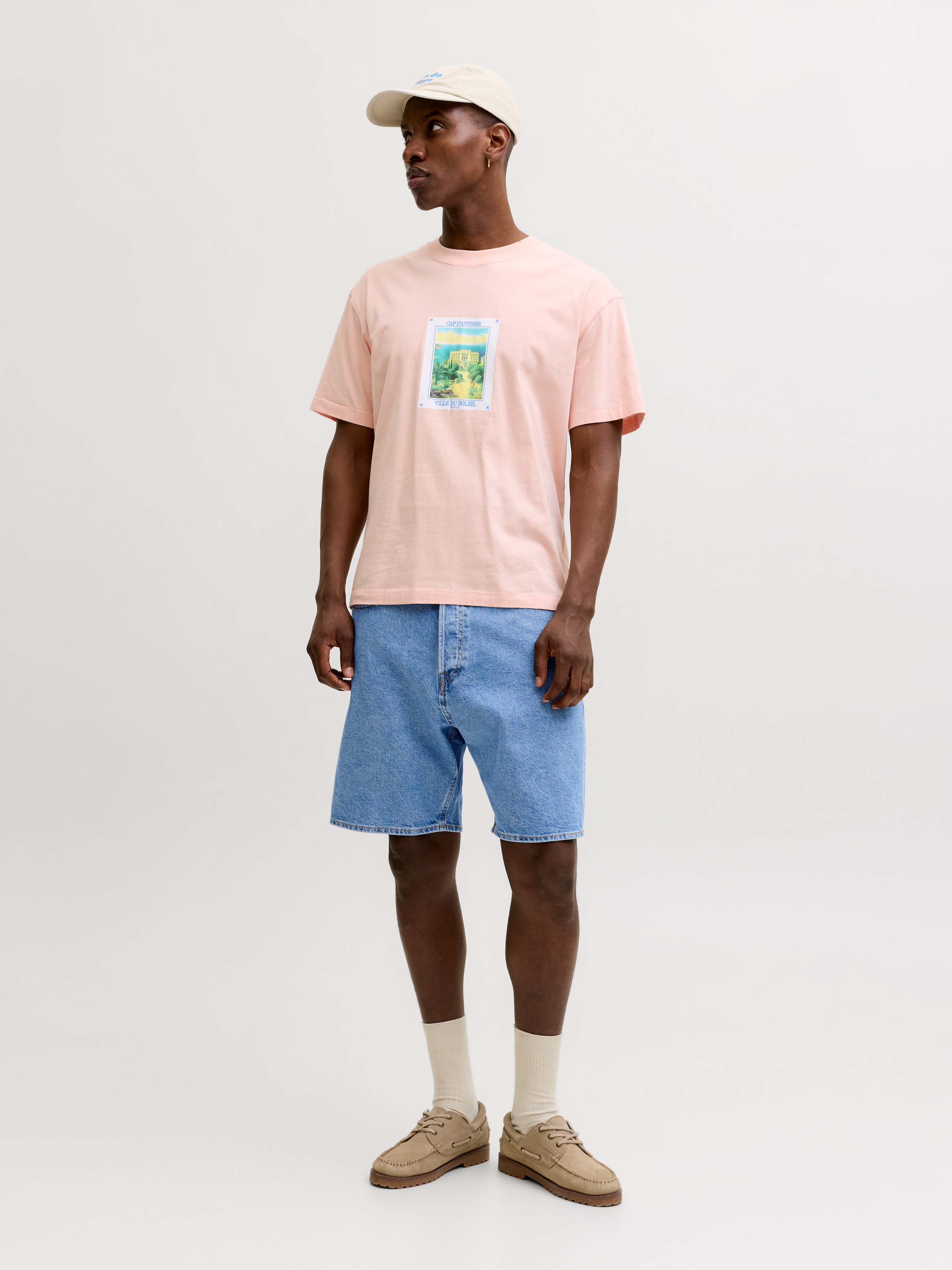 Jack & Jones Short en jean »JJITONY JJORIGINAL SHORTS AM 460 SN« Baumwollmischung, relaxed fit