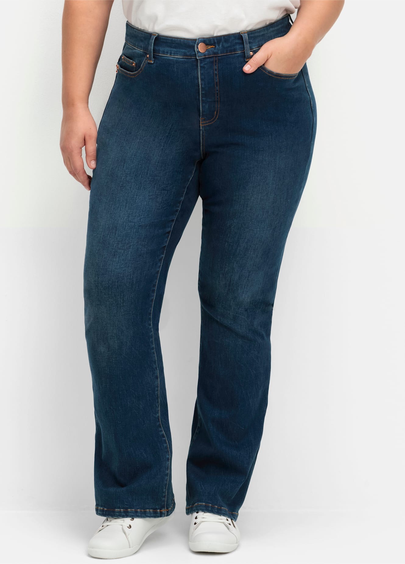 Sheego Bequeme Jeans, (1 tlg.)