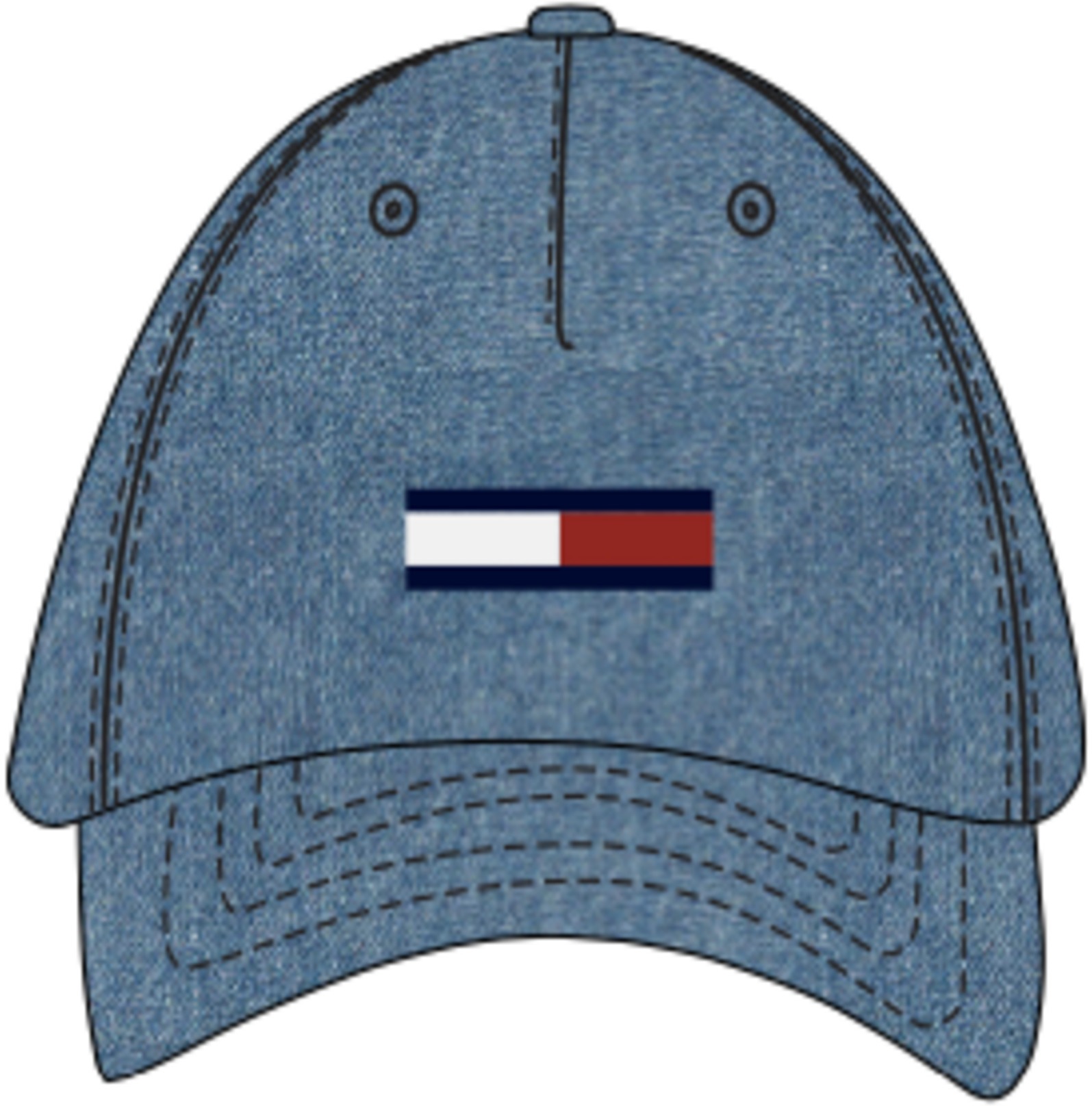Tommy Jeans Baseball Cap »TJM FLAG DENIM CAP« im %SALE!