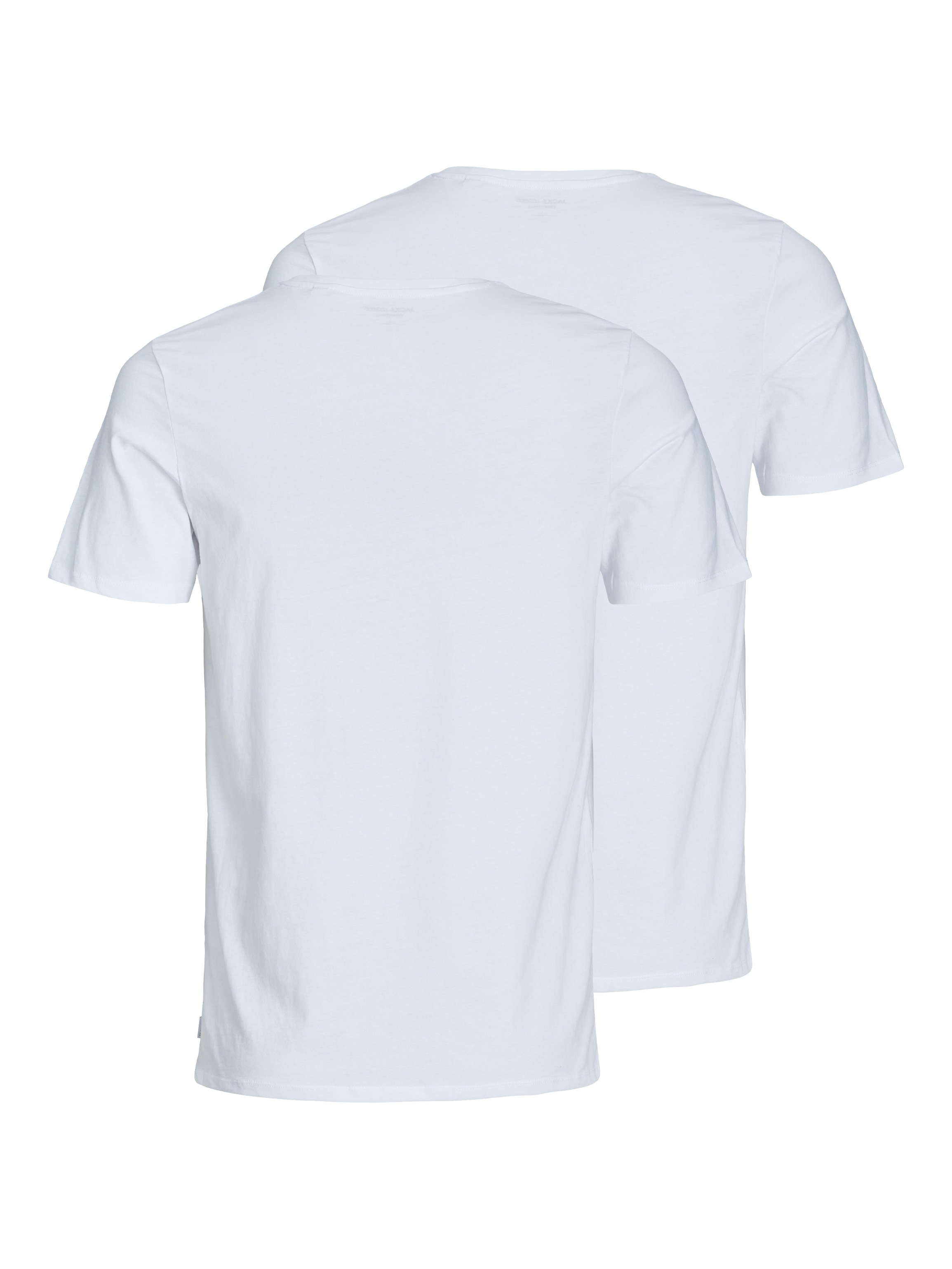 Jack & Jones T-shirt »JACBASIC mit Rippbündchen und angenehmem Tragekomfort« ,  uni, tendance, coupe regular, coton, col rond