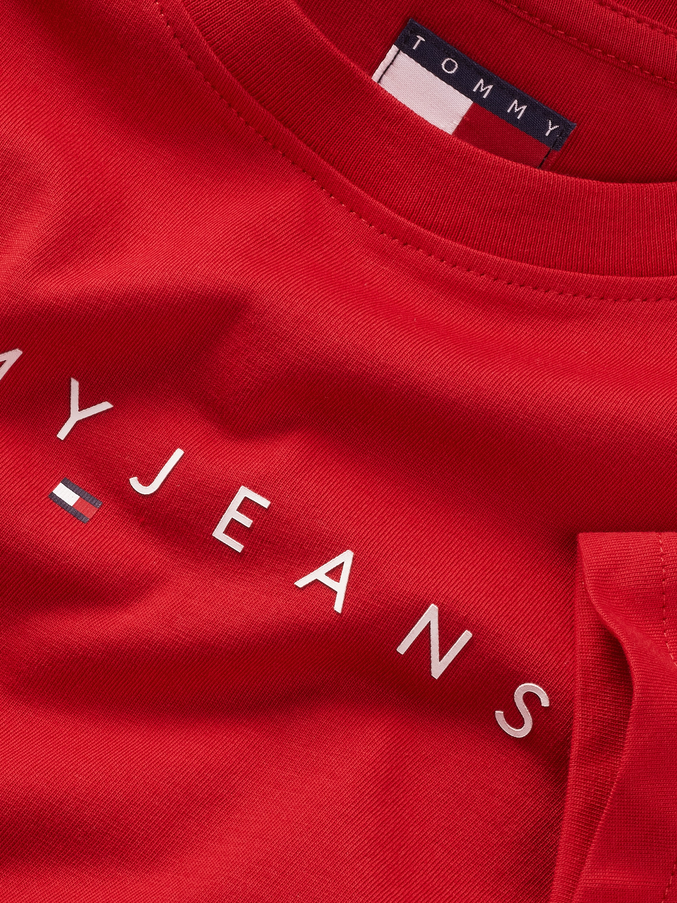 Tommy Jeans Curve T-Shirt »TJW SLIM LINEAR TEE EXT«, in Grosse Grössen