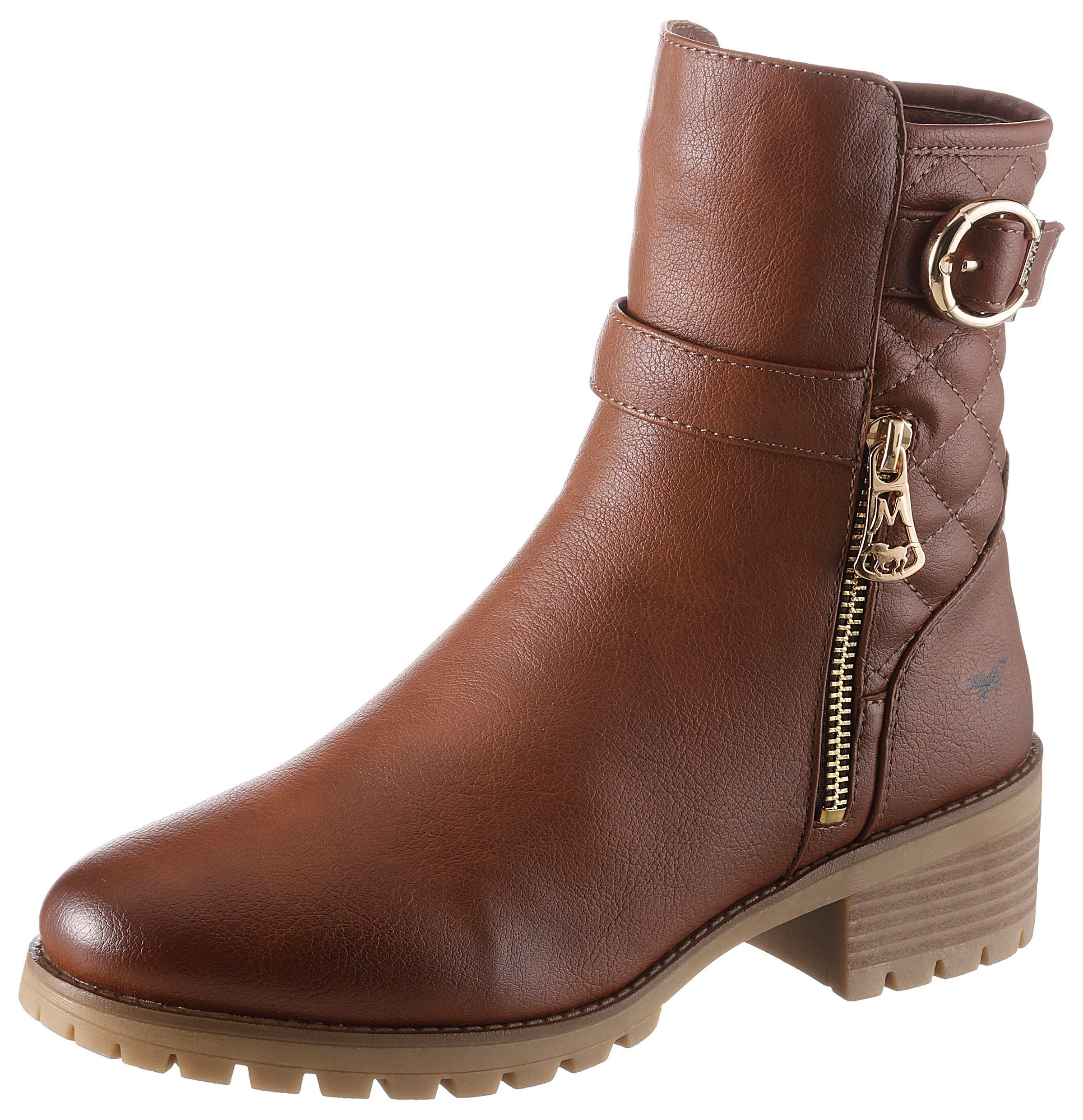 Image of Mustang Shoes Winterstiefelette, mit gestepptem Schaft bei Ackermann Versand Schweiz