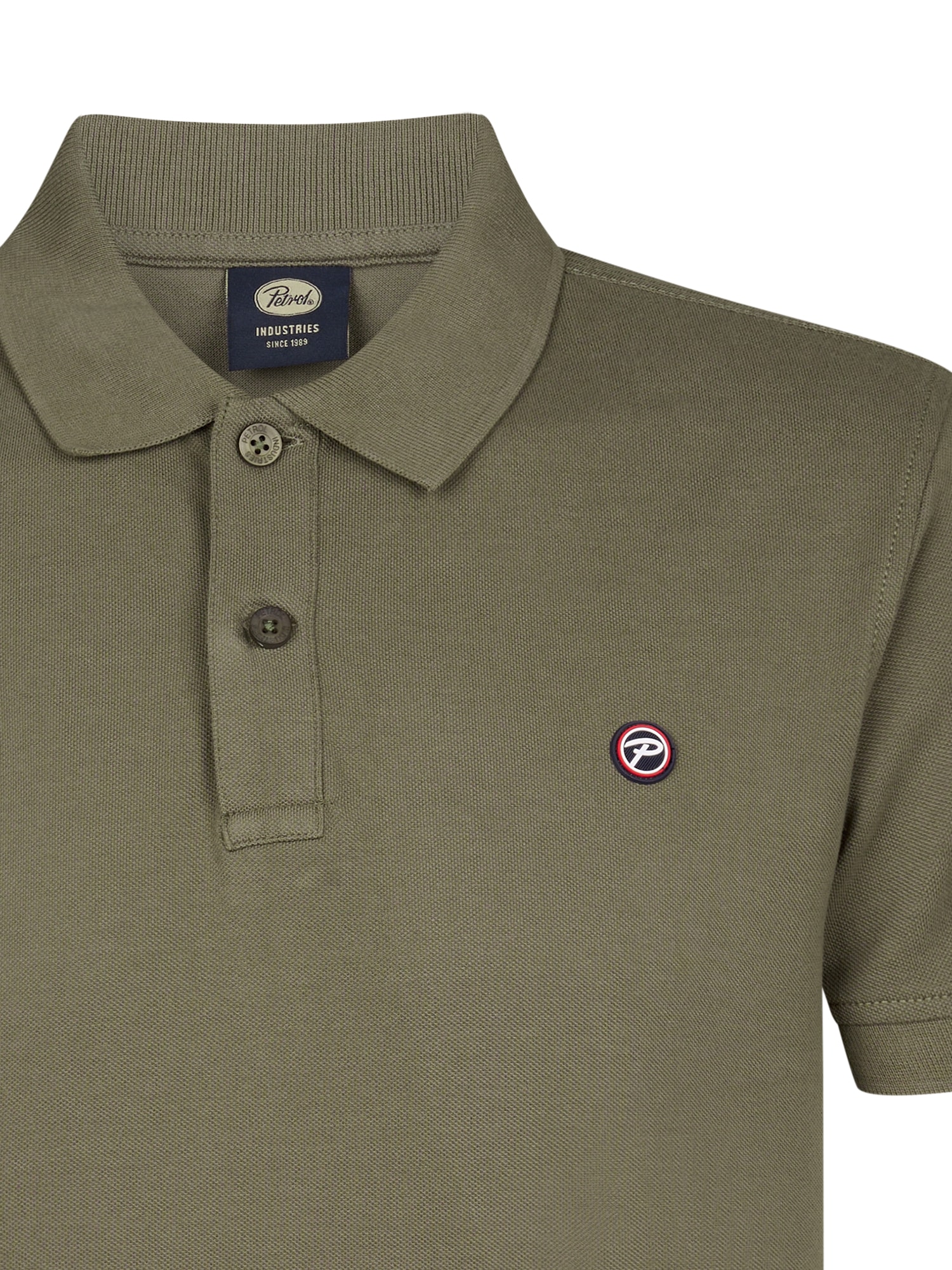 Petrol Industries Poloshirt, mit Logo Stickerei