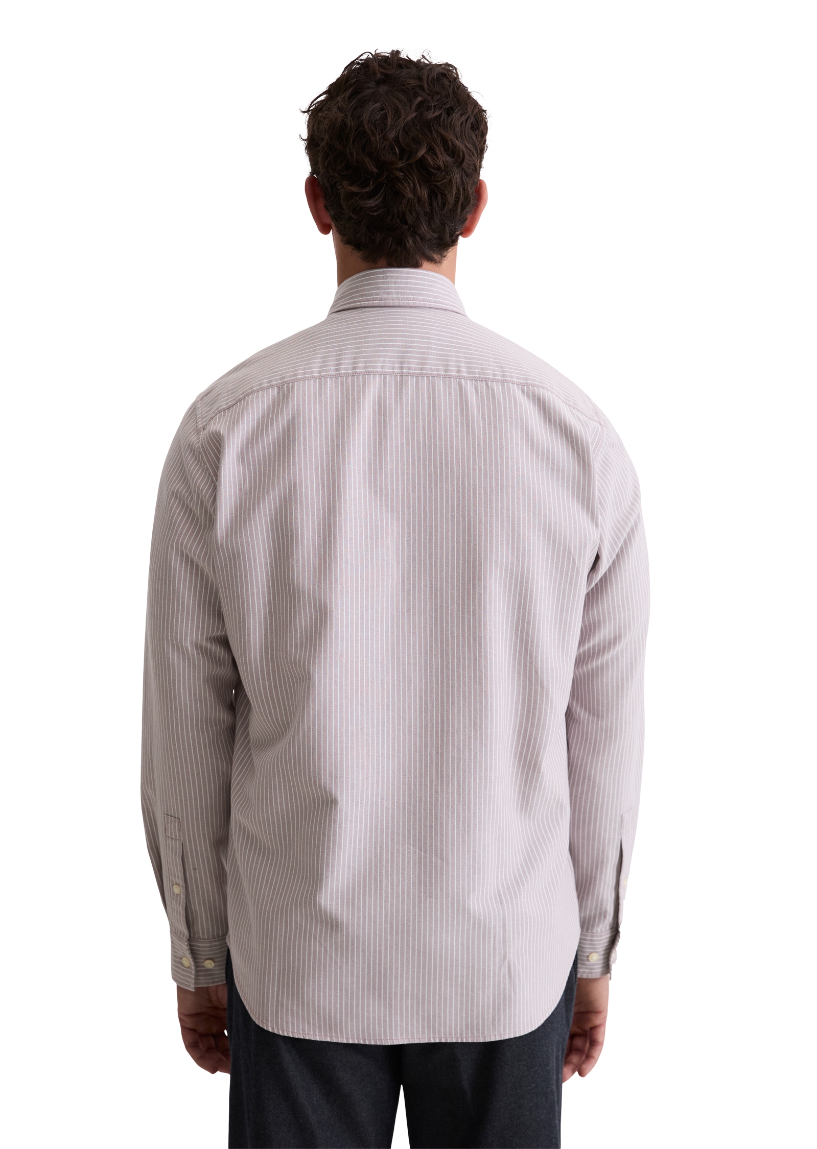 Marc O'Polo Chemise à manches longues Oxford-Hemd, regular fit mit Button-Down-Kragen