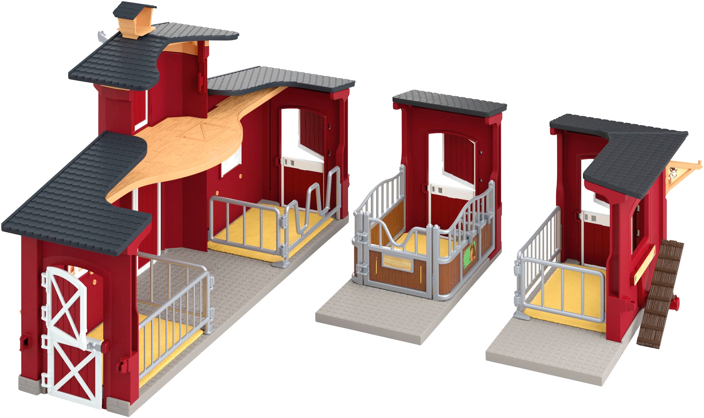 Schleich® Monde de jeu »FARM WORLD, Ziegenstall  (42726)«