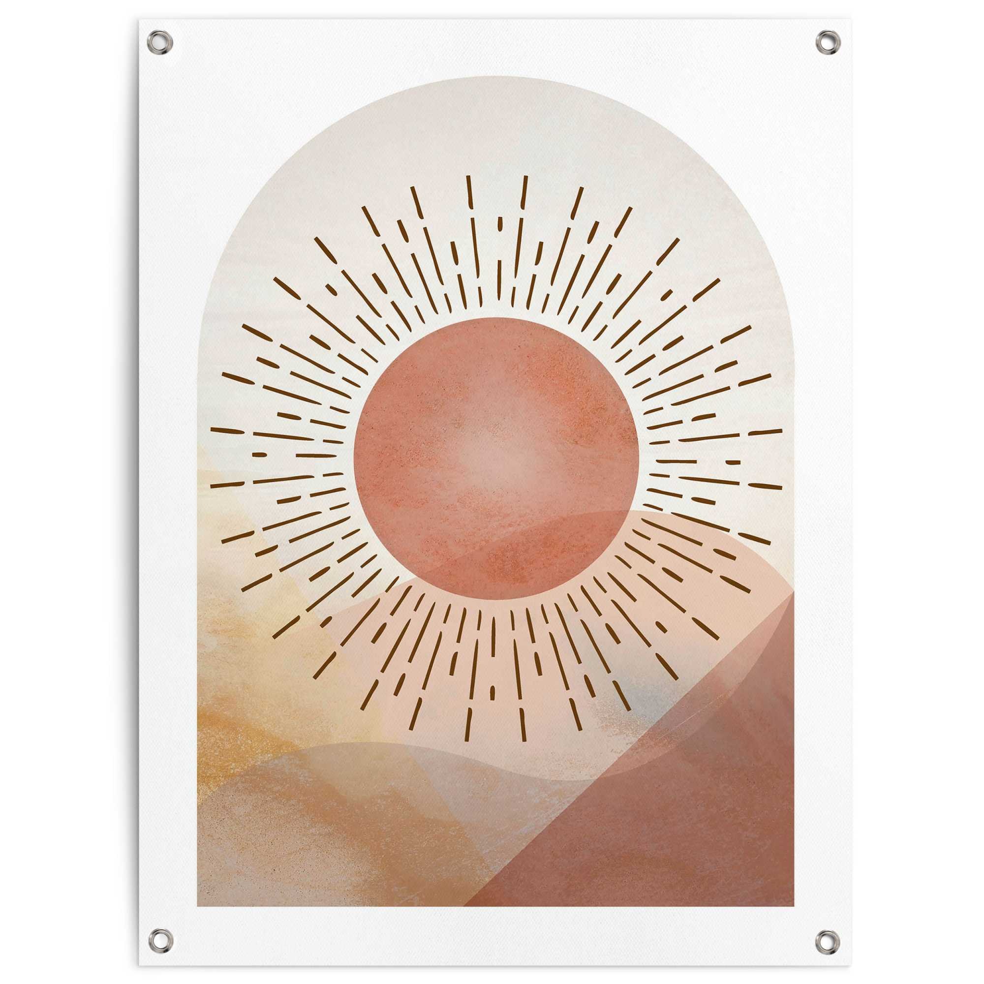 Image of Reinders Poster "Sonne" Outdoor für Garten oder Balkon